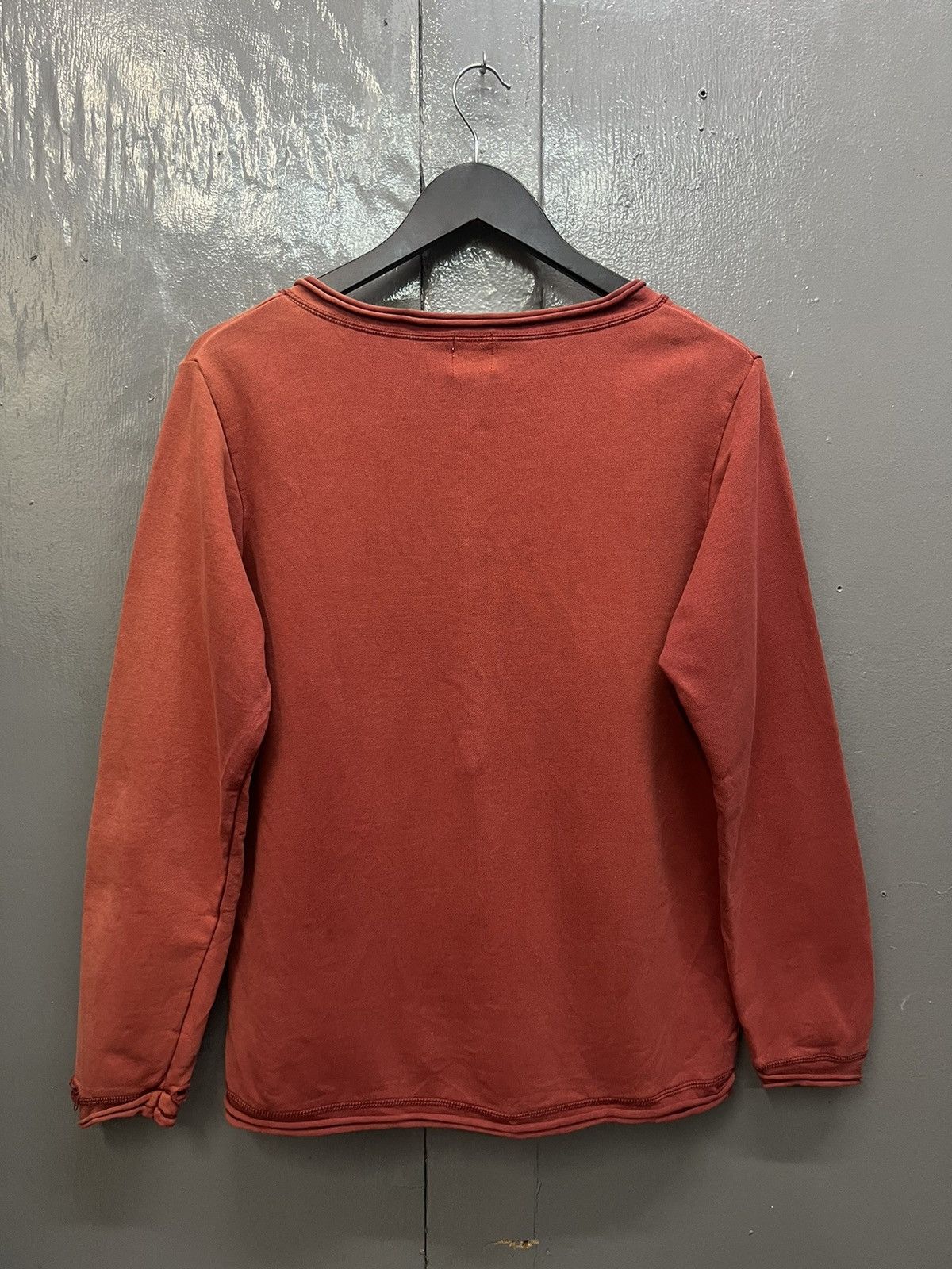 Japanese Brand Drug Stores Half Pearl Snap Button Sweatshirt Size US M / EU 48-50 / 2 - 4 Thumbnail