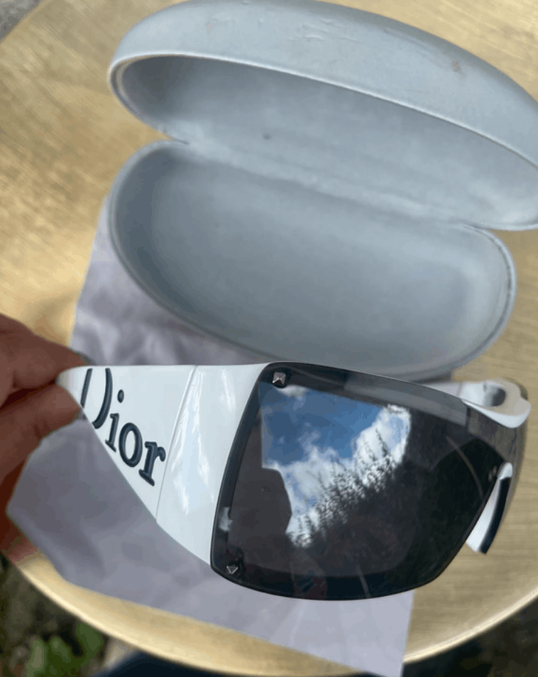 Dior DIOR Sunglasses Overshine Ski Shield Mask Galliano Pop Golf Size ONE SIZE - 3 Thumbnail