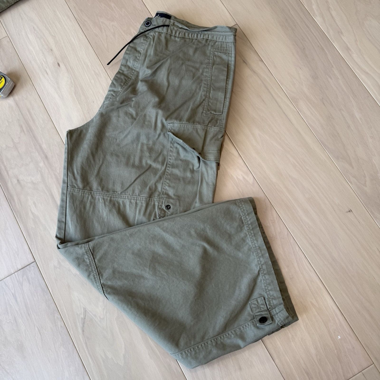 Massive × Vintage Vintage Massive Cargo Pants 36 Beige Baggy Skater Streetwear Size US 36 / EU 52 - 8 Thumbnail