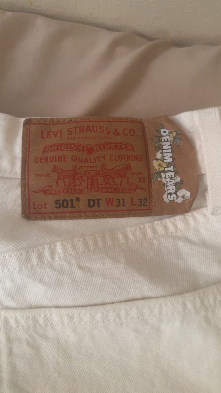DENIM TEARS Denim Tears Cotton Jeans Size US 31 - 3 Thumbnail