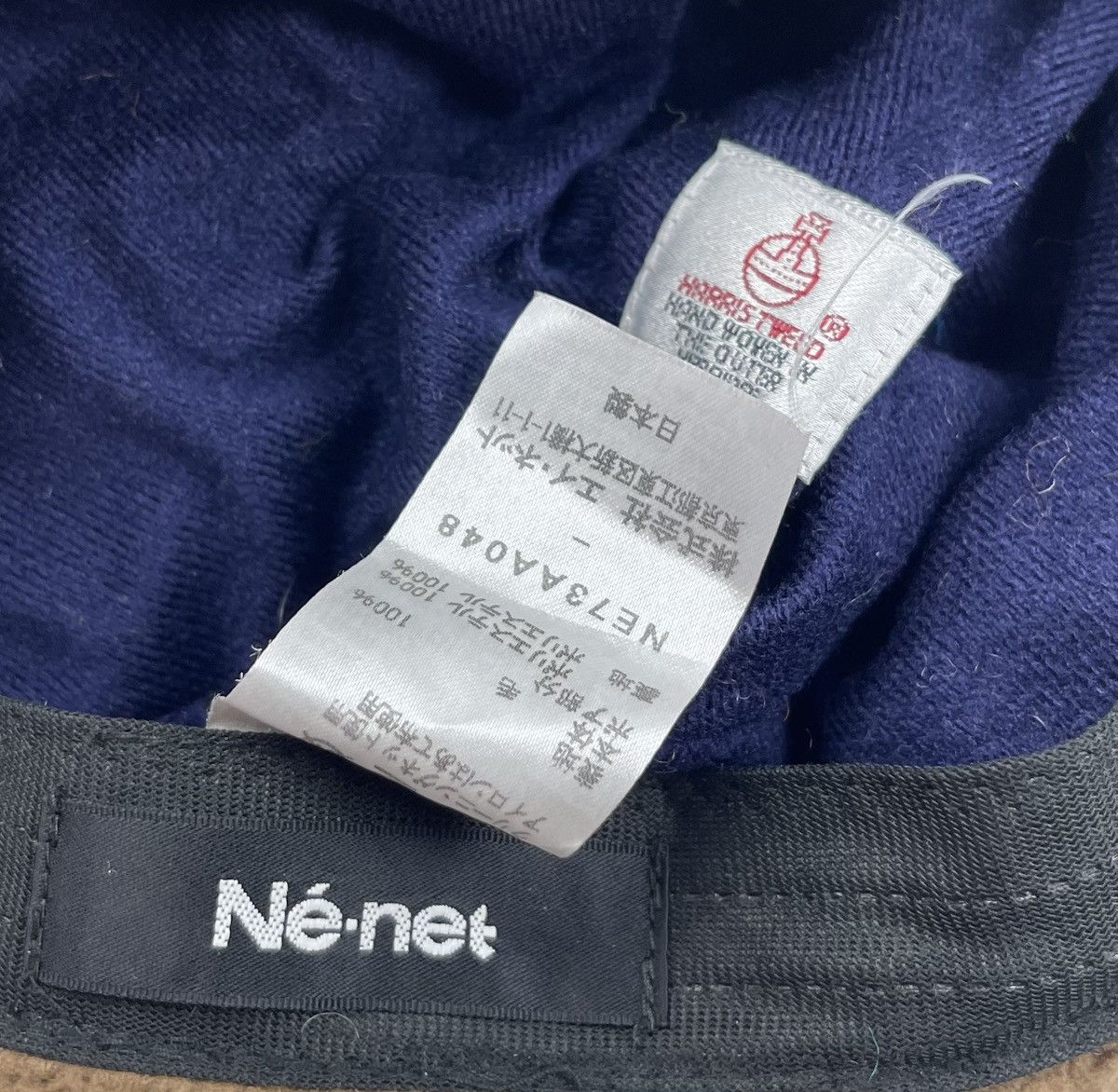 Ne-Net harris tweed X ne net hat tc50 Size ONE SIZE - 5 Thumbnail