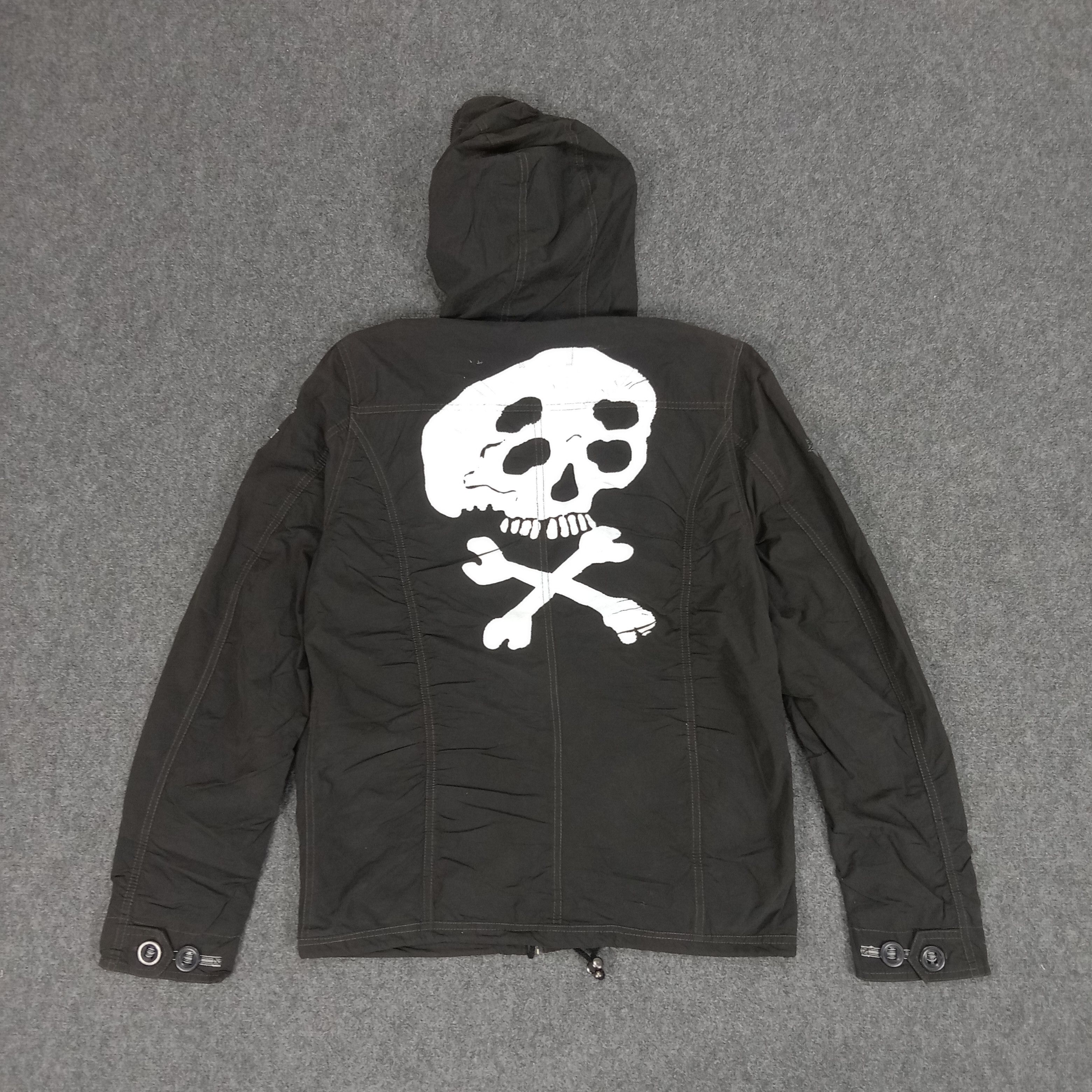 Vintage × Von Dutch Von Dutch X Skulls Punk Style Japanese Jacket Size US M / EU 48-50 / 2 - 1 Thumbnail