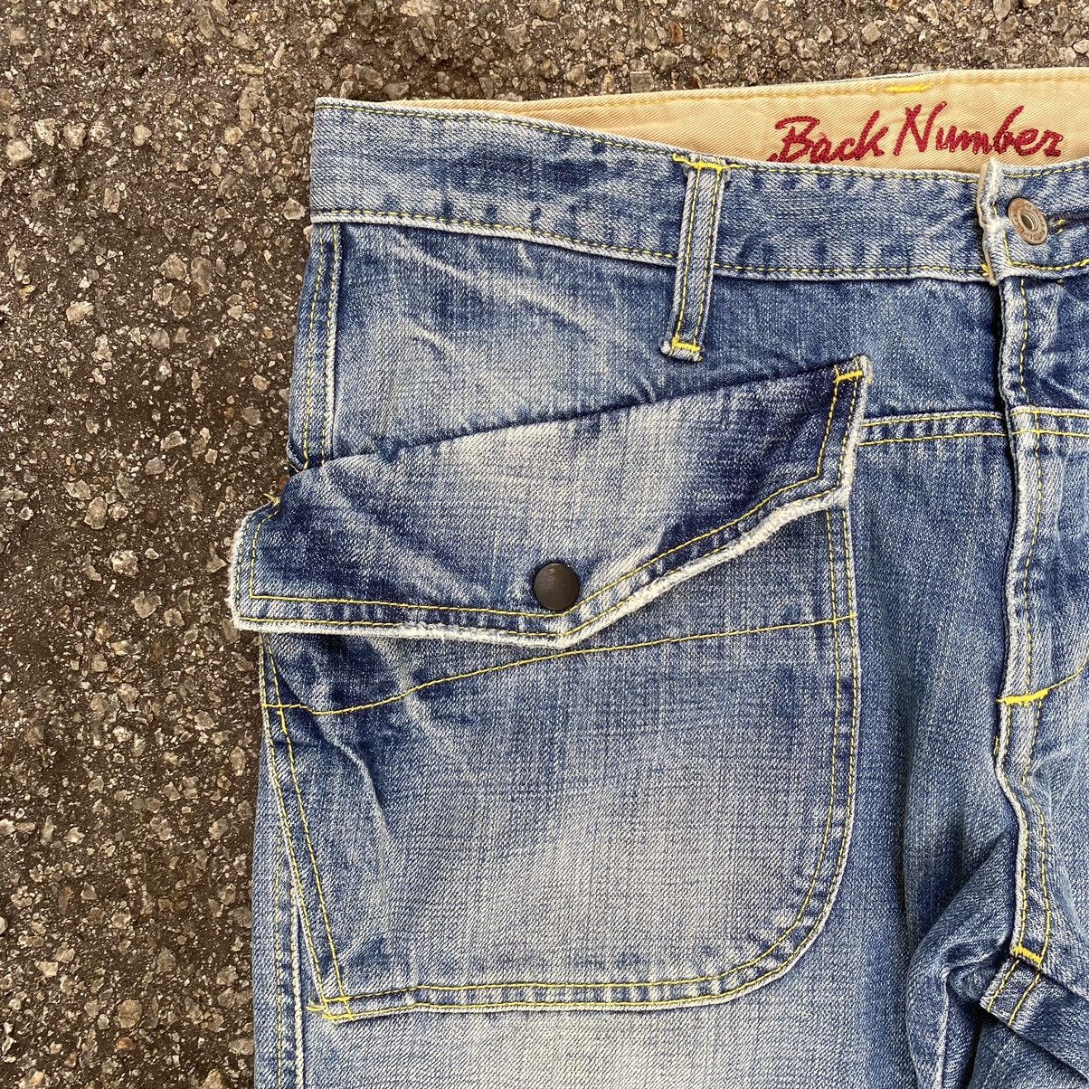 Kapital Flare Jeans Back Number Monkey Pocket Japanese Denim Size US 30 / EU 46 - 4 Thumbnail