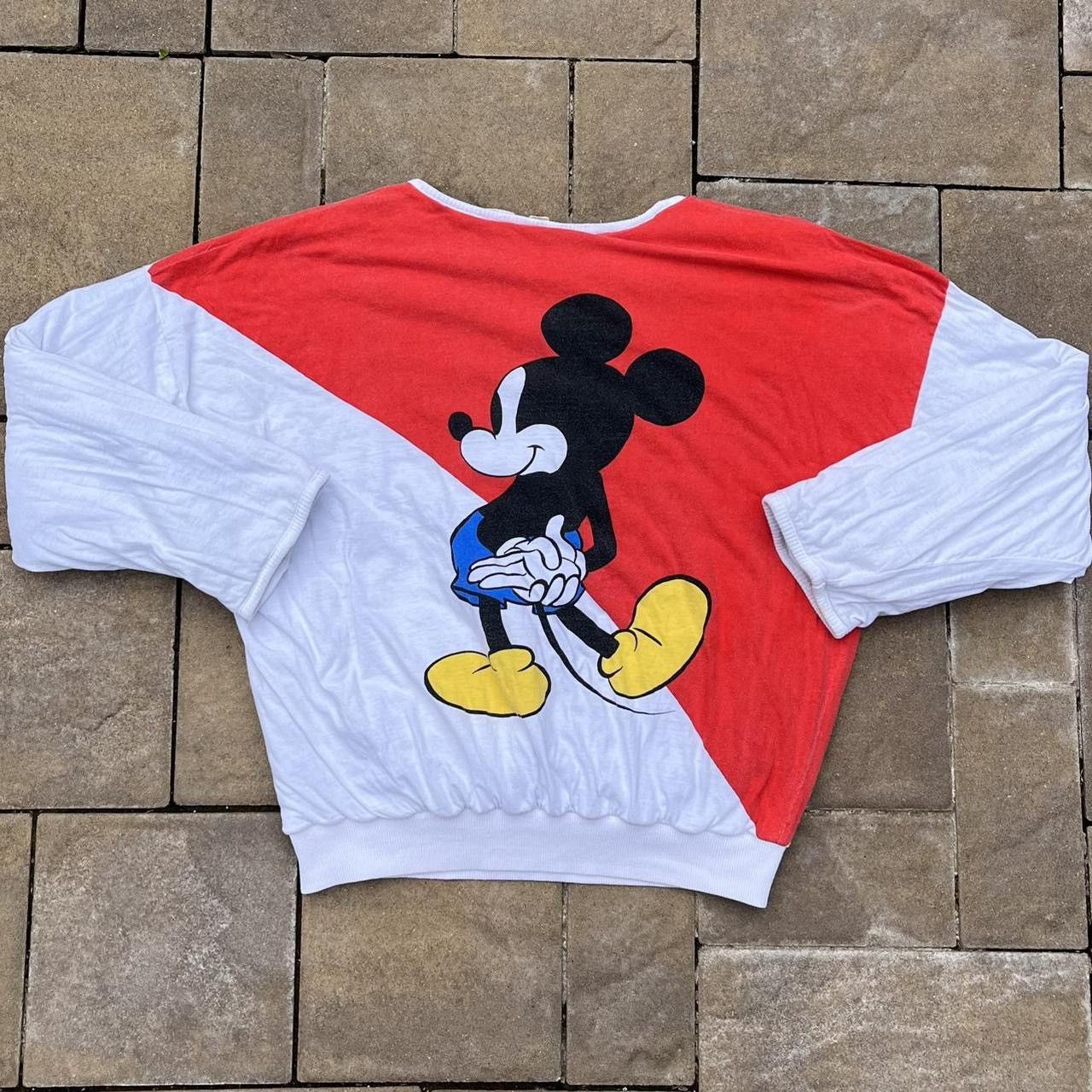Disney × Mickey Mouse × Vintage Vintage 90s Mickey & Co Disney Mickey Mouse Sweatshirt Size US L / EU 52-54 / 3 - 4 Thumbnail