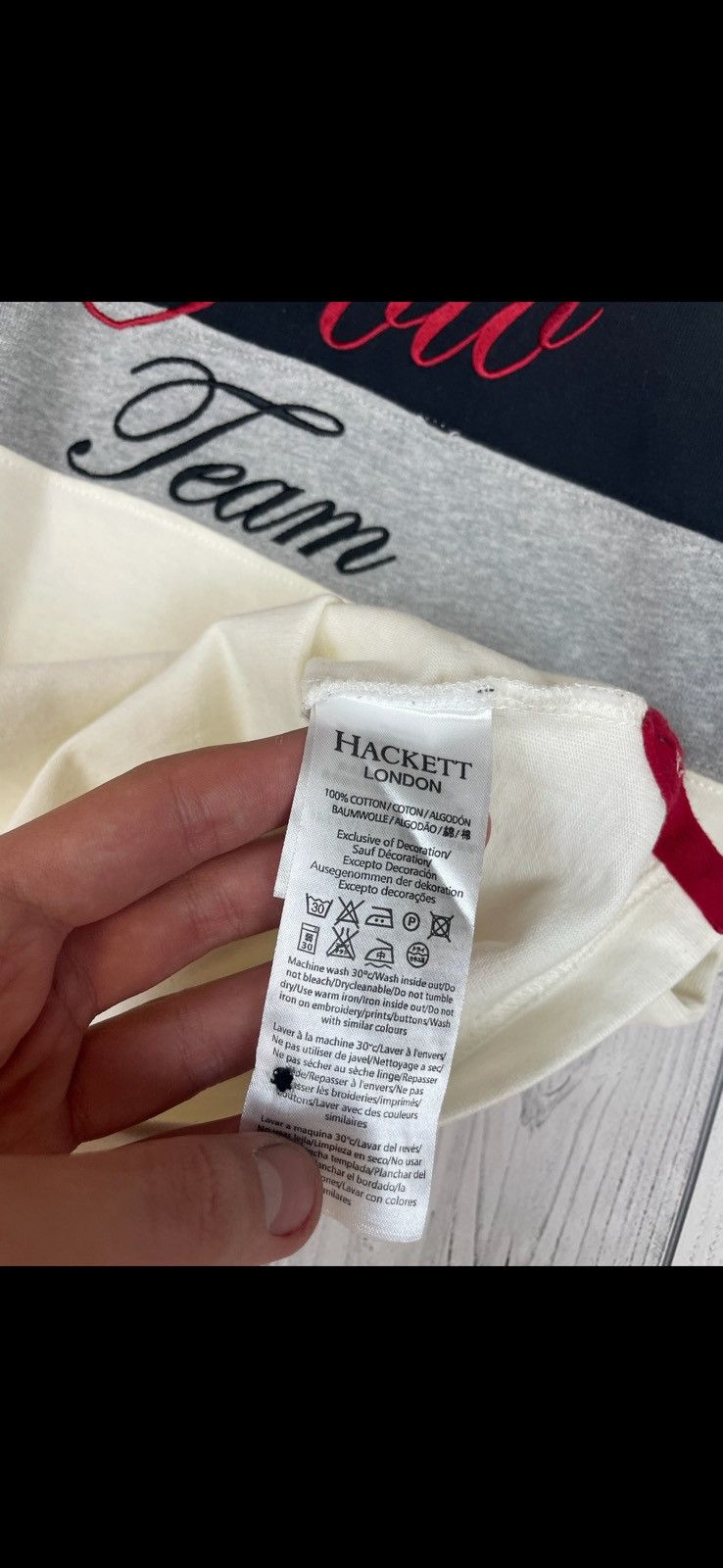 Hackett Vintage Hackett rugby jersey size M logo rare Size US M / EU 48-50 / 2 - 3 Thumbnail