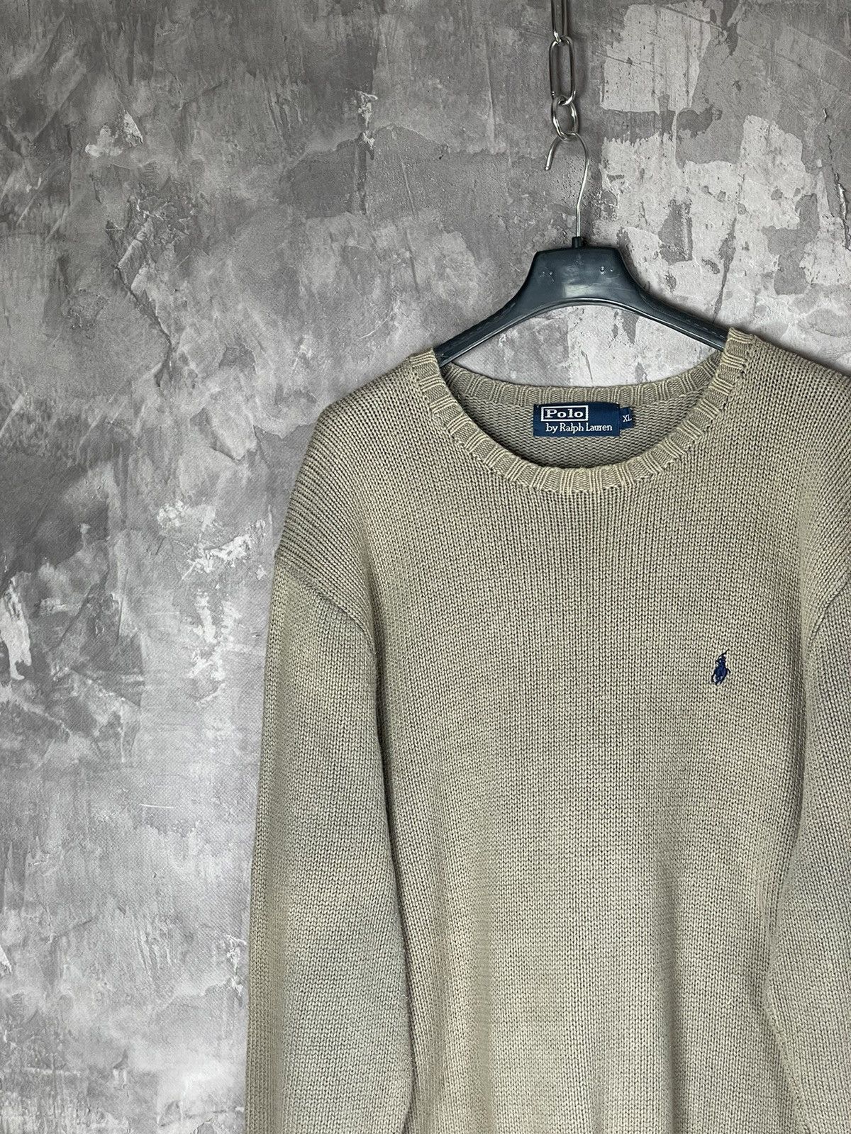 Japanese Brand × Polo Ralph Lauren × Vintage Vintage Y2k Polo Ralph Lauren Knitwear Crew Neck Sweater Size US XL / EU 56 / 4 - 3 Thumbnail