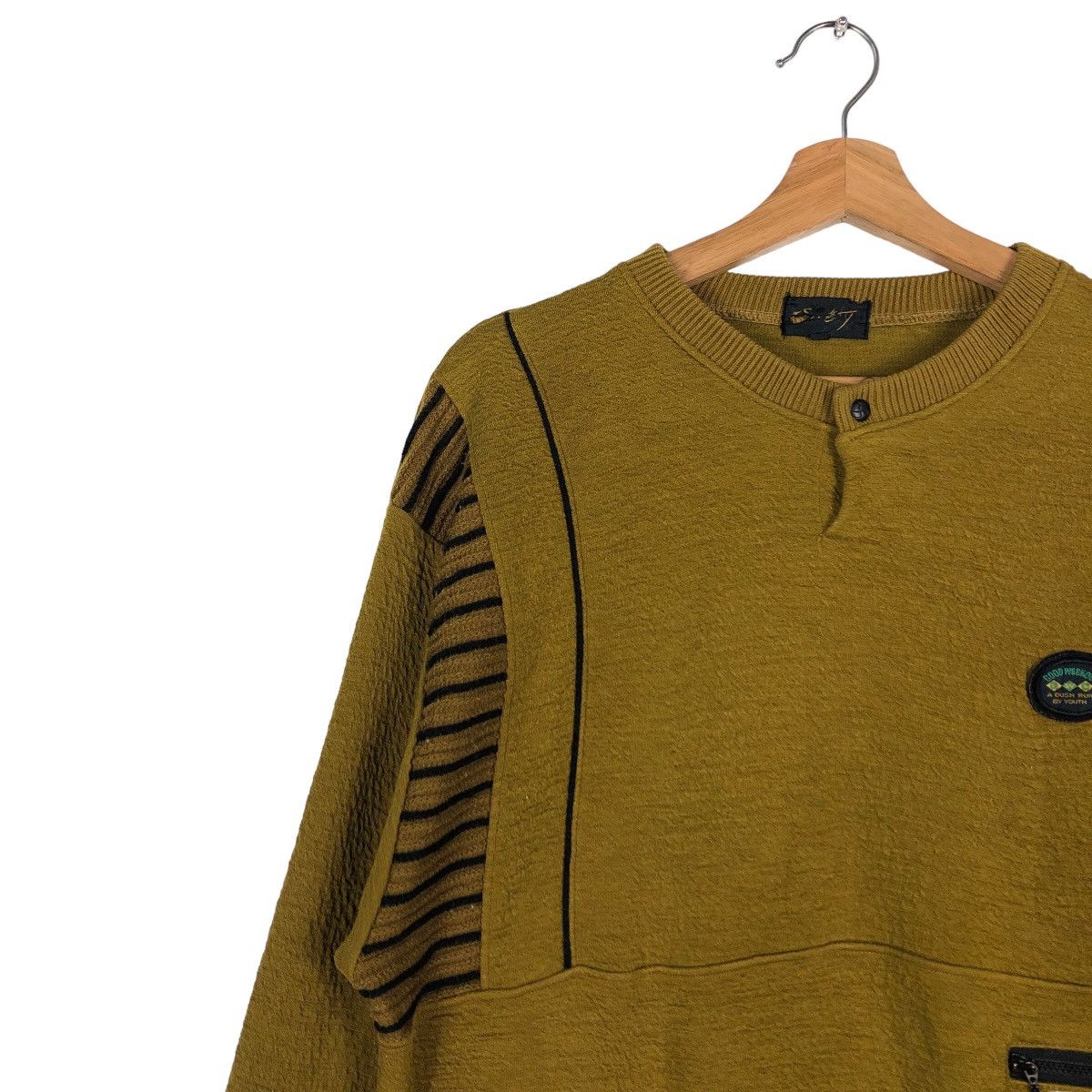 Japanese Brand 🔥Vintage Sweatshirt Dush Run Japan Made Size US L / EU 52-54 / 3 - 7 Thumbnail