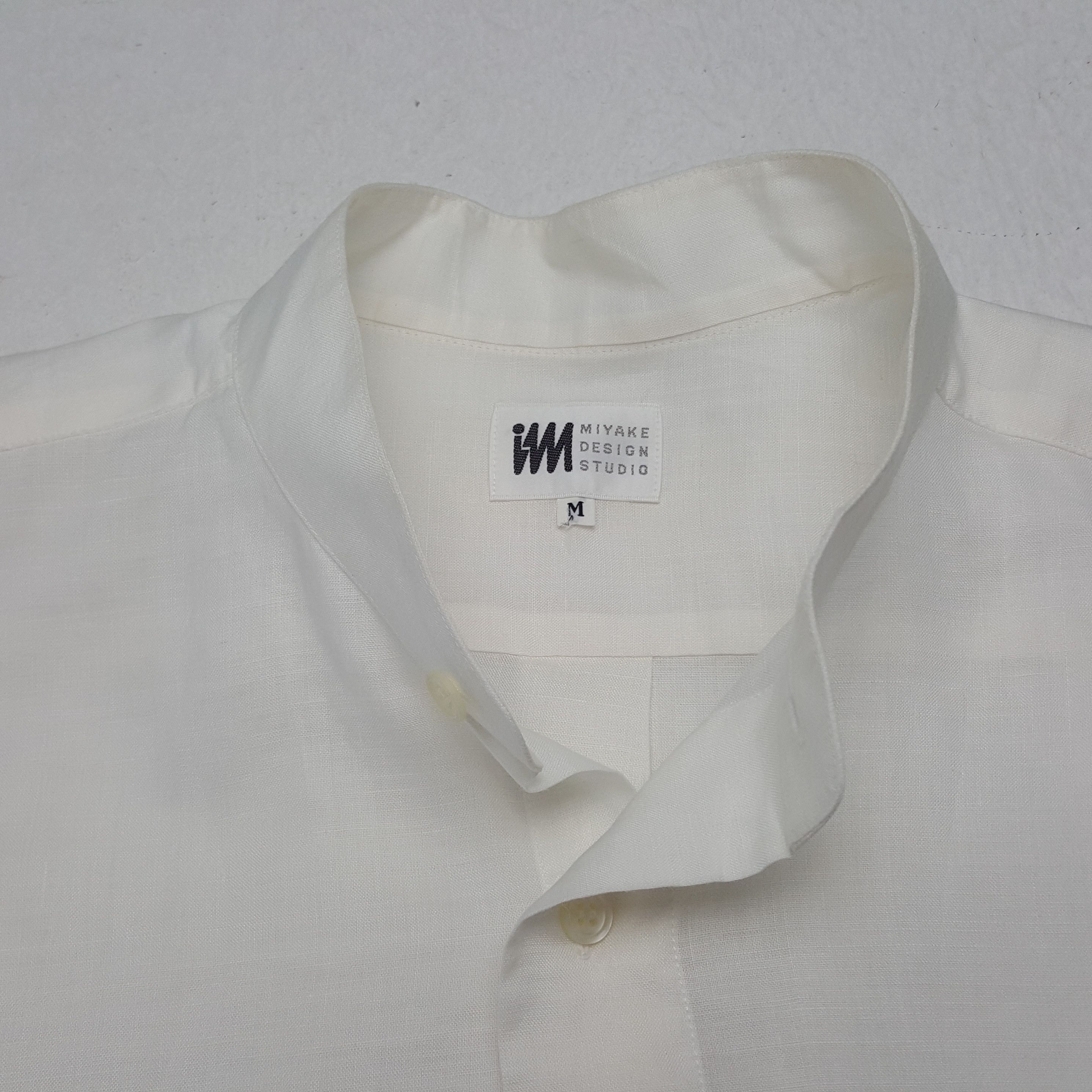 Issey Miyake × Vintage Vintage Issey Miyake Plain Button Up Shirt Size US M / EU 48-50 / 2 - 3 Thumbnail