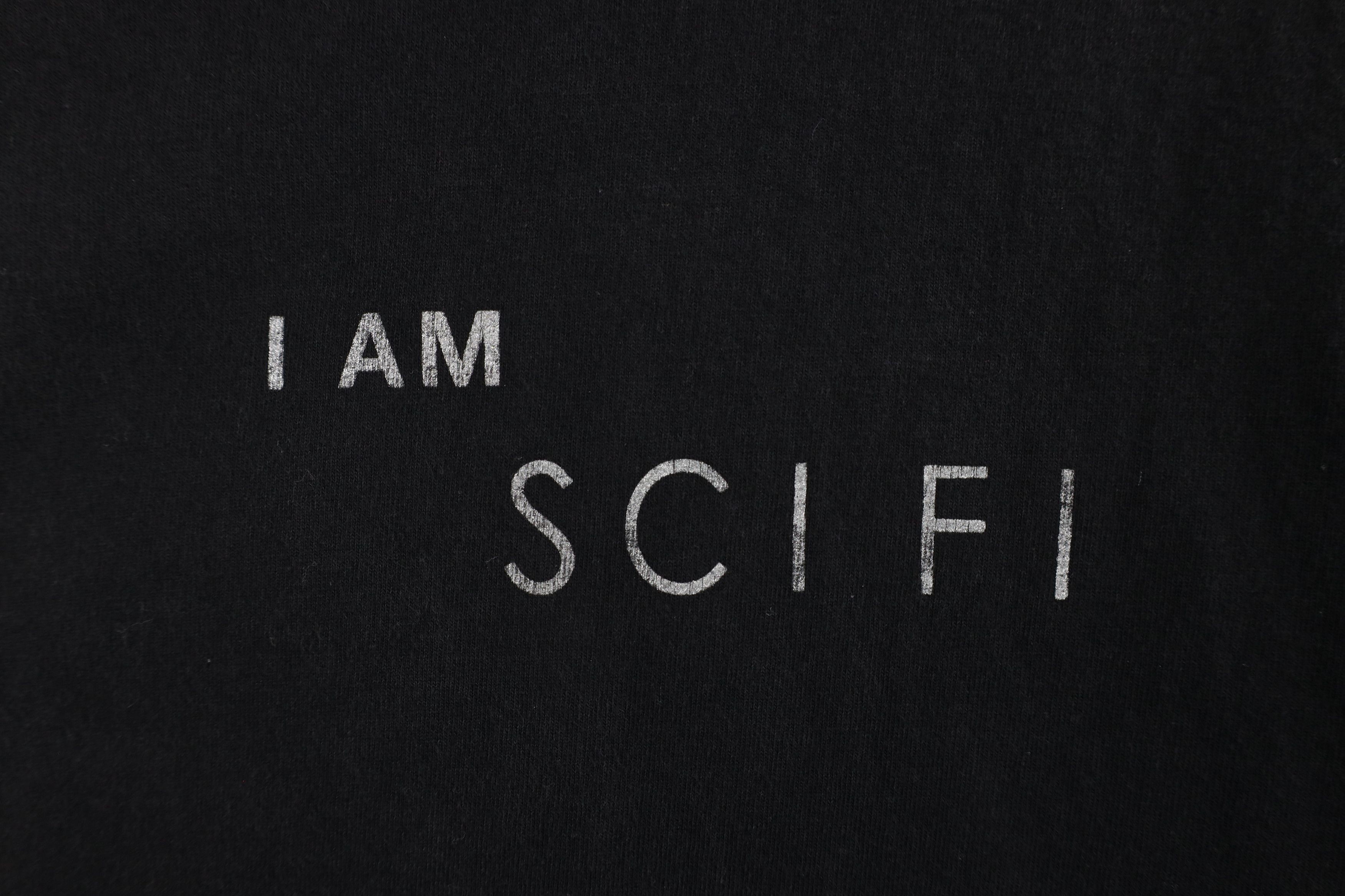 Vintage Vintage Y2K Streetwear I Am Sci Fi Science Fiction T-Shirt Size US L / EU 52-54 / 3 - 4 Thumbnail