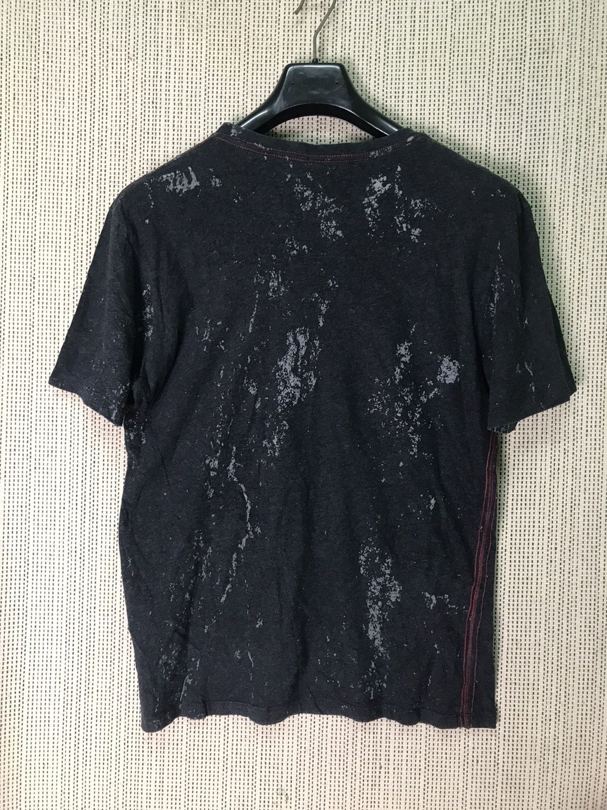 GOSTAR DE FUGA Affliction Men's Burgundy and White T-shirt Size US L / EU 52-54 / 3 - 4 Thumbnail