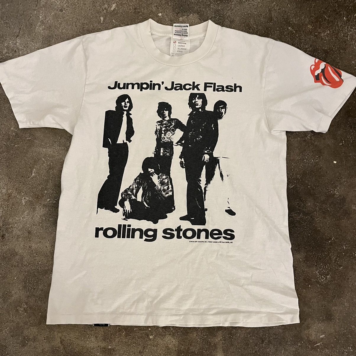 Hysteric Glamour Hysteric Glamour “jumpin jack flash” rolling stones tee Size US M / EU 48-50 / 2 - 1 Thumbnail