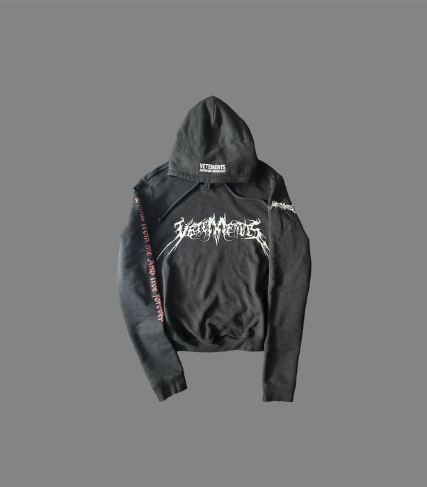 Vetements Total Fucking Darkness Hoodie | Grailed