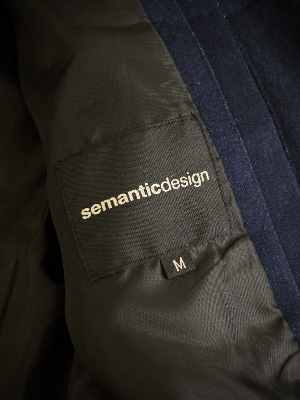 semanticdesign 2000’s Semanticdesign - Japanese Archive Biker Jacket Size US M / EU 48-50 / 2 - 5 Thumbnail
