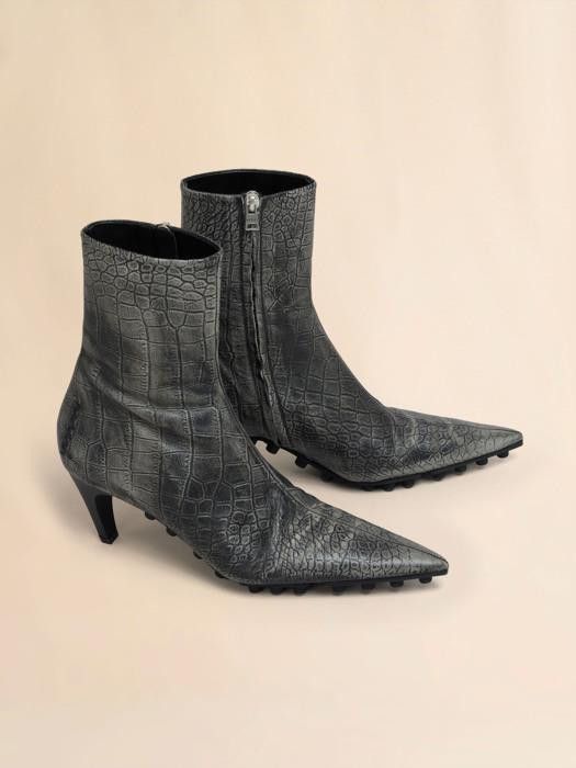 Marni o1w1db10326 Spike Ankle Boots in Black Size US 9 / IT 39 - 2 Thumbnail