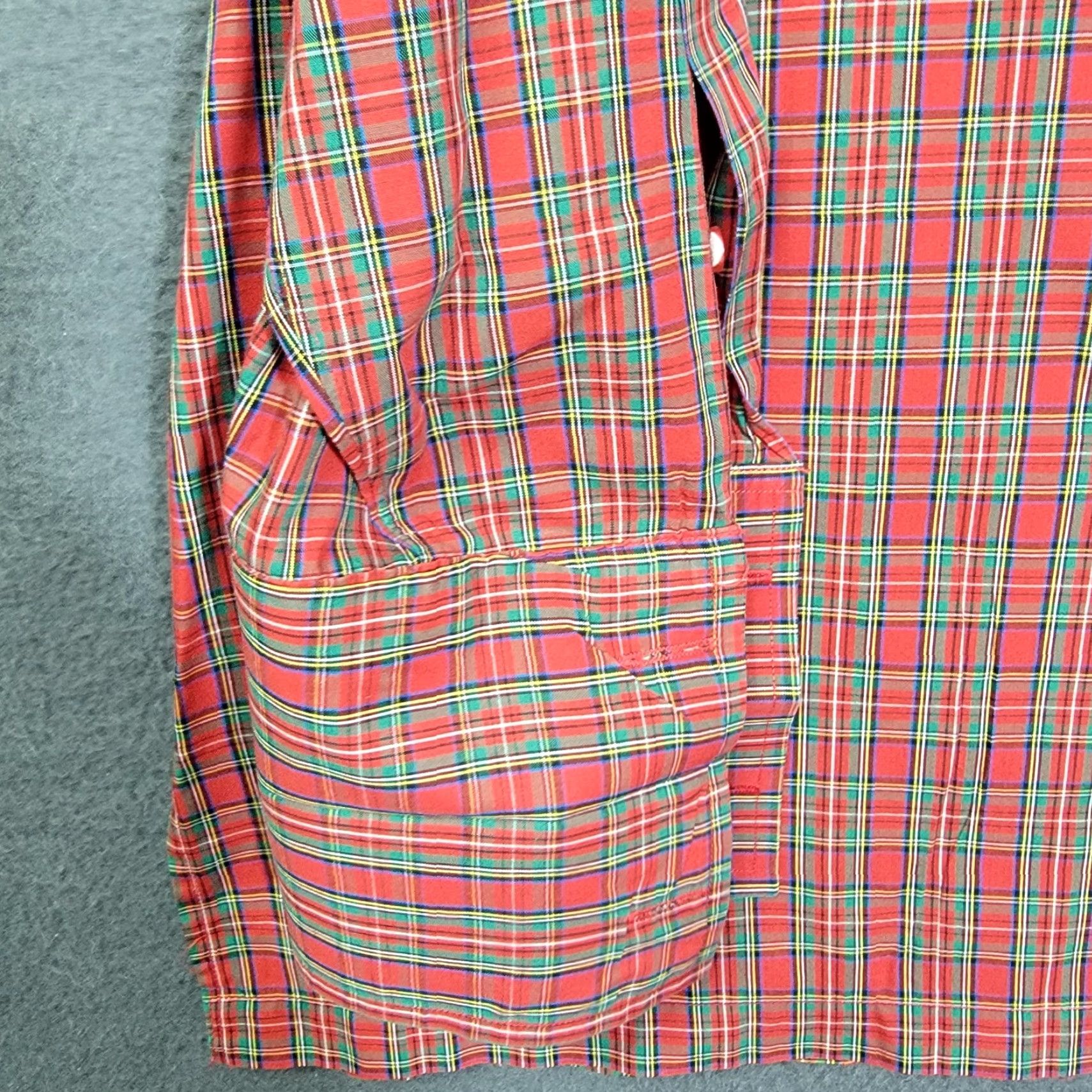 Vintage the custom shop dress shirt mens 3xl plaid business casual button down shirt Mens Size US XXL / EU 58 / 5 - 4 Thumbnail