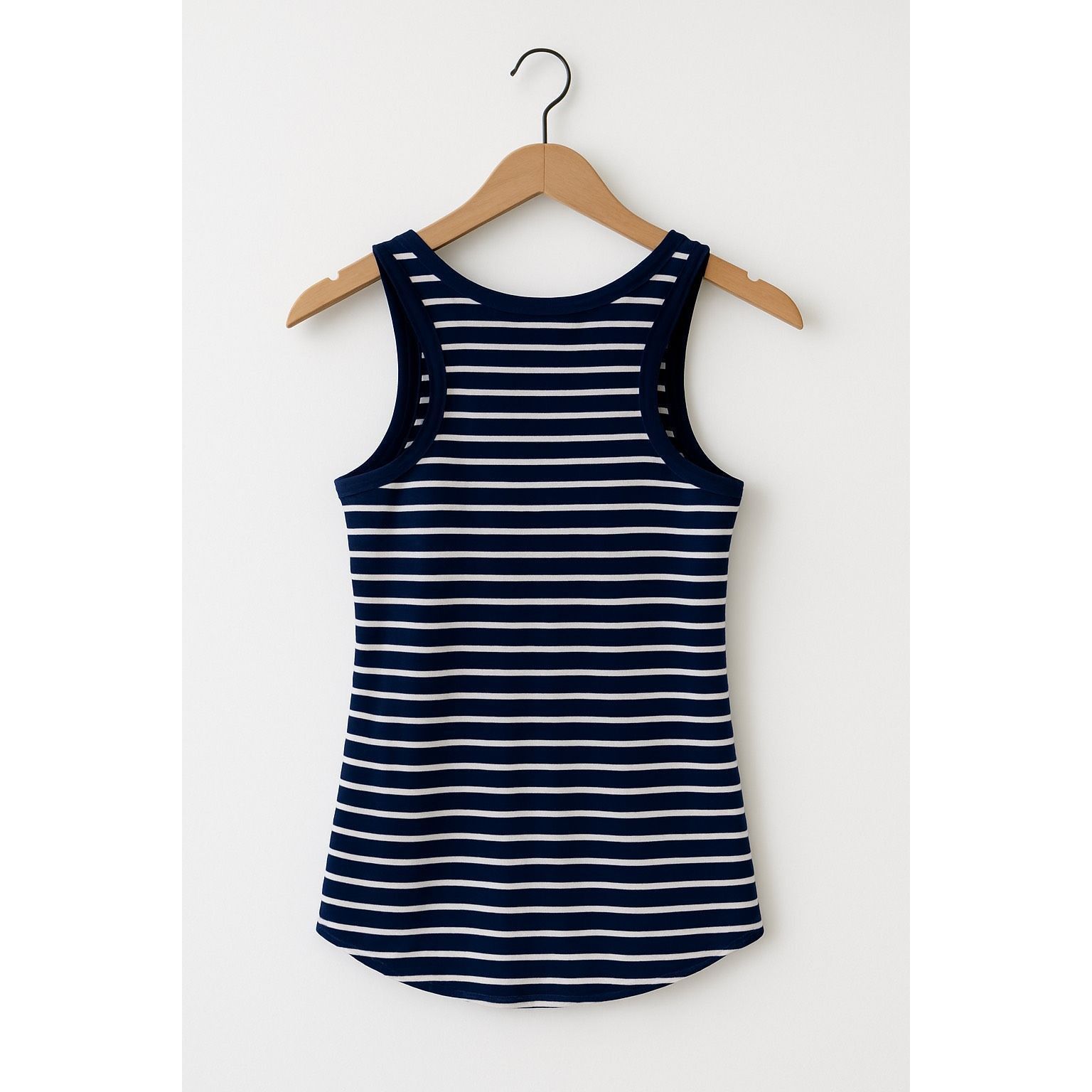 Other Caslon Women’s XS Blue White Striped Cotton Tank Top Sleevel Size XS / US 0-2 / IT 36-38 - 4 Thumbnail