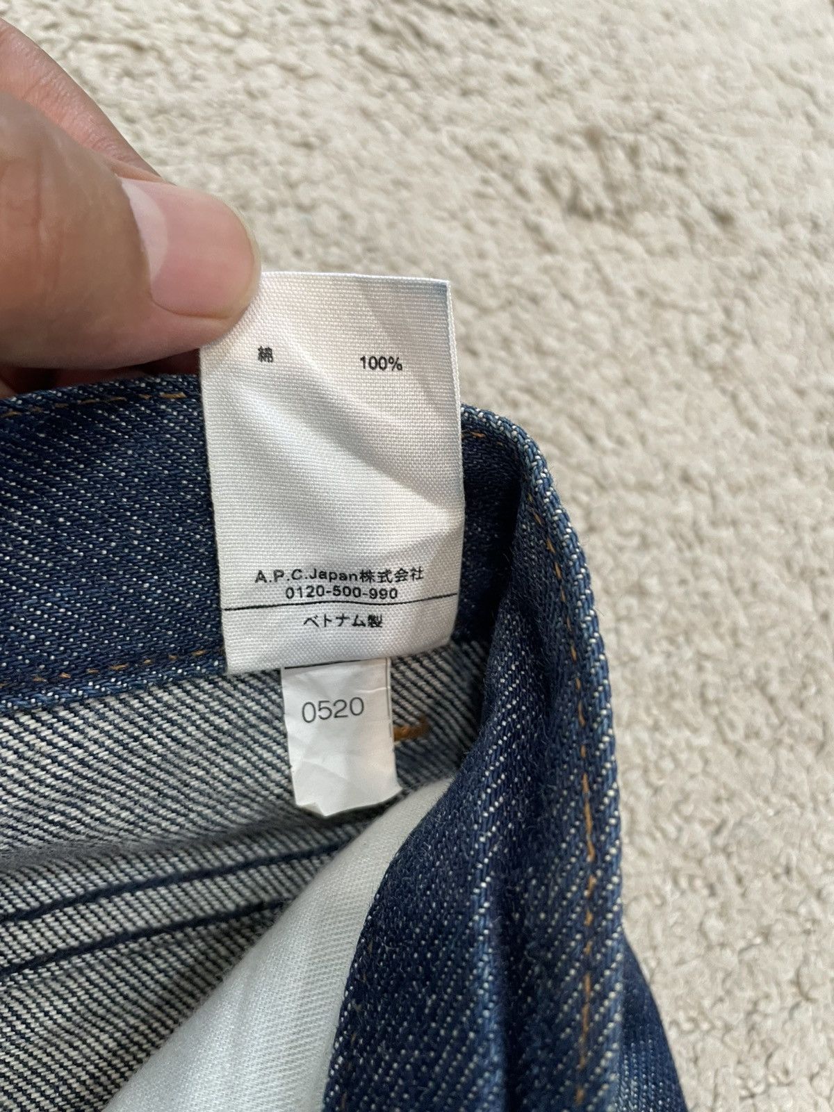 A.P.C. Best Buy‼️ A.P.C Petit New Standard Selvedge Distressed Size US 30 / EU 46 - 11 Thumbnail
