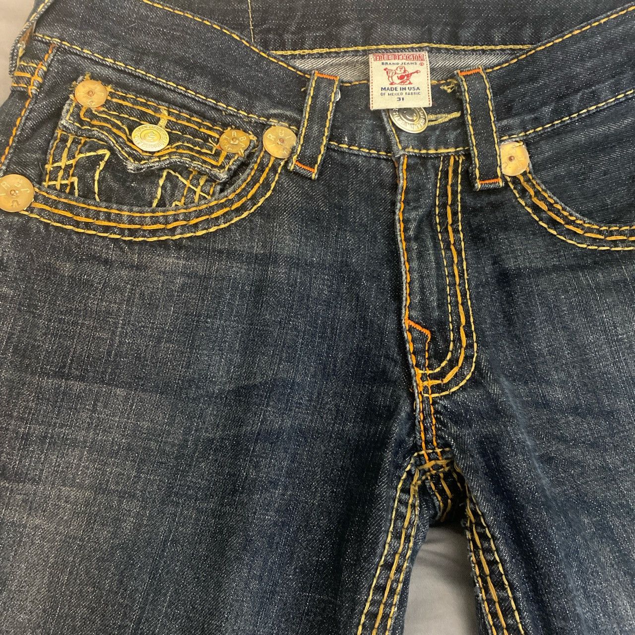 True Religion Joey mb3 stitch Size US 31 - 2 Thumbnail