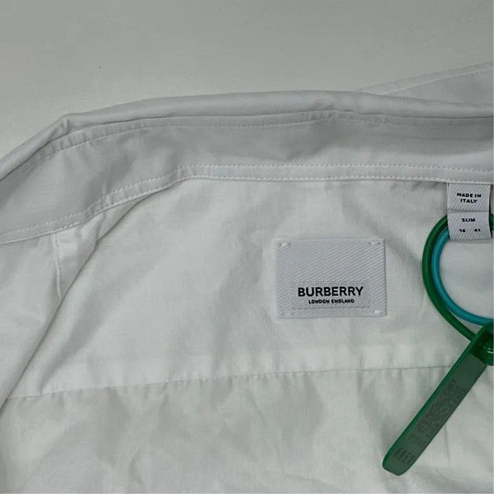 Burberry Burberry Burberry SS23 Slim Fit Long Sleeve Shirt-2507 Size US M / EU 48-50 / 2 - 3 Thumbnail