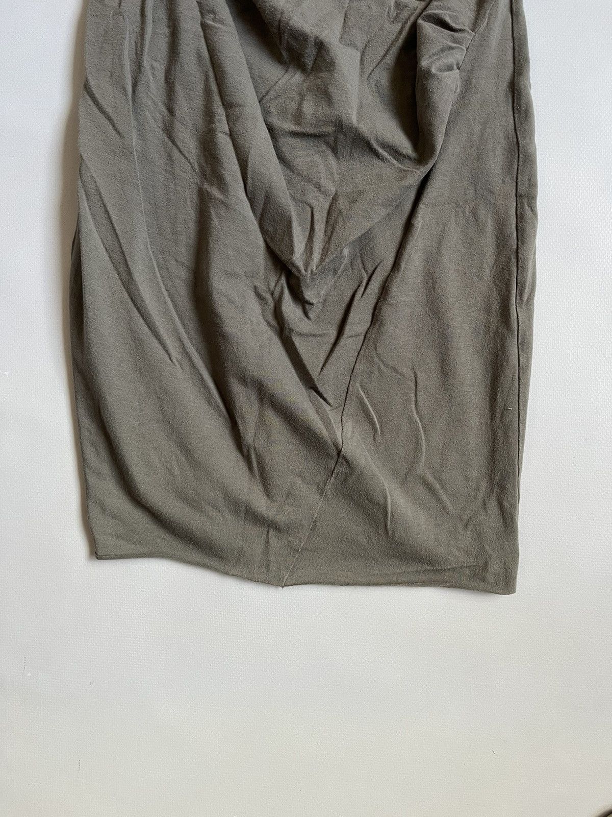 Brunello Cucinelli Brunello Cucinelli Grey Cotton Asymmetrical Sleeveless Dress Size XS / US 0-2 / IT 36-38 - 8 Thumbnail