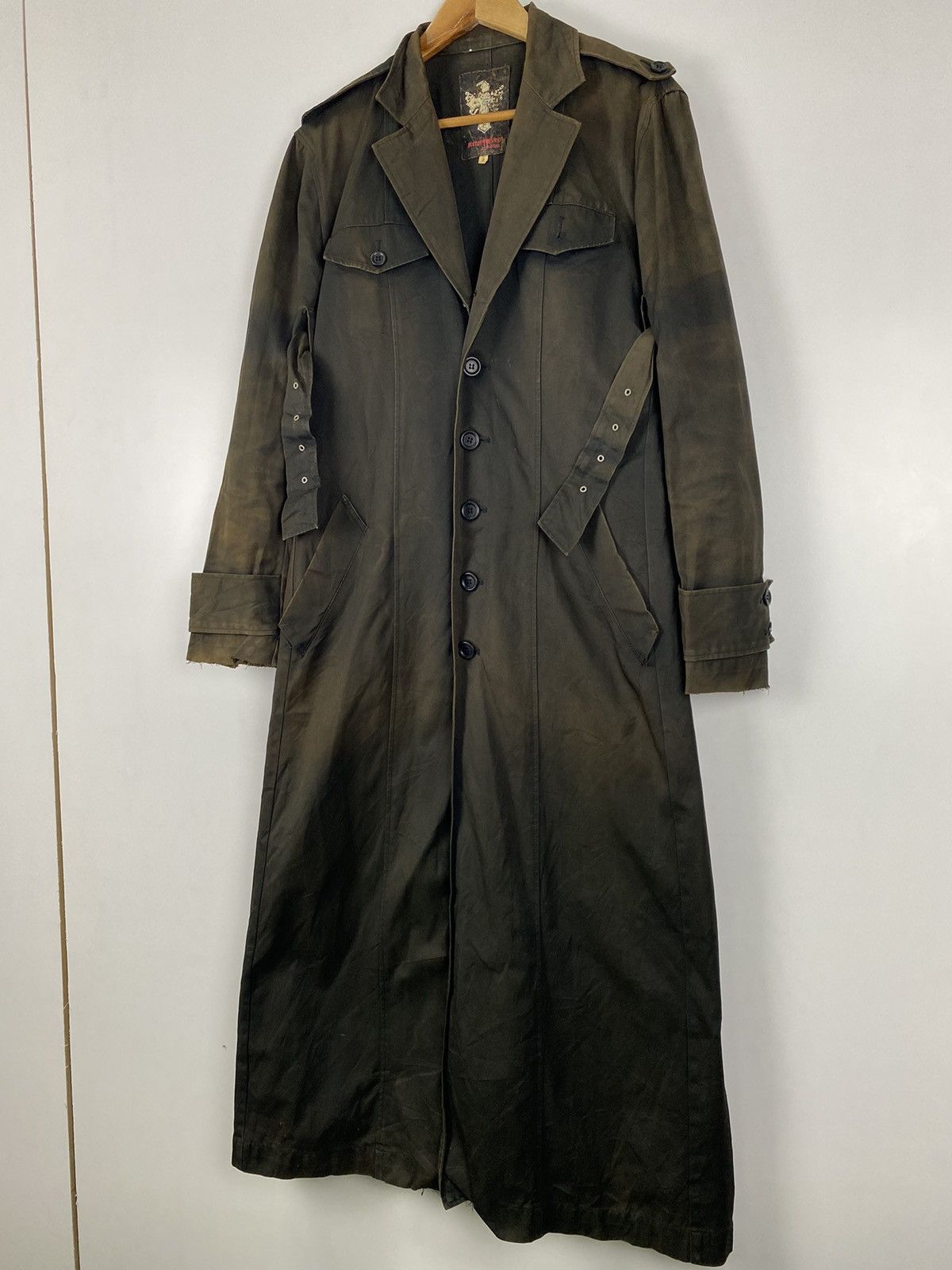 Designer × Vintage Vintage 90s Secret Agent long jacket Size US M / EU 48-50 / 2 - 4 Thumbnail
