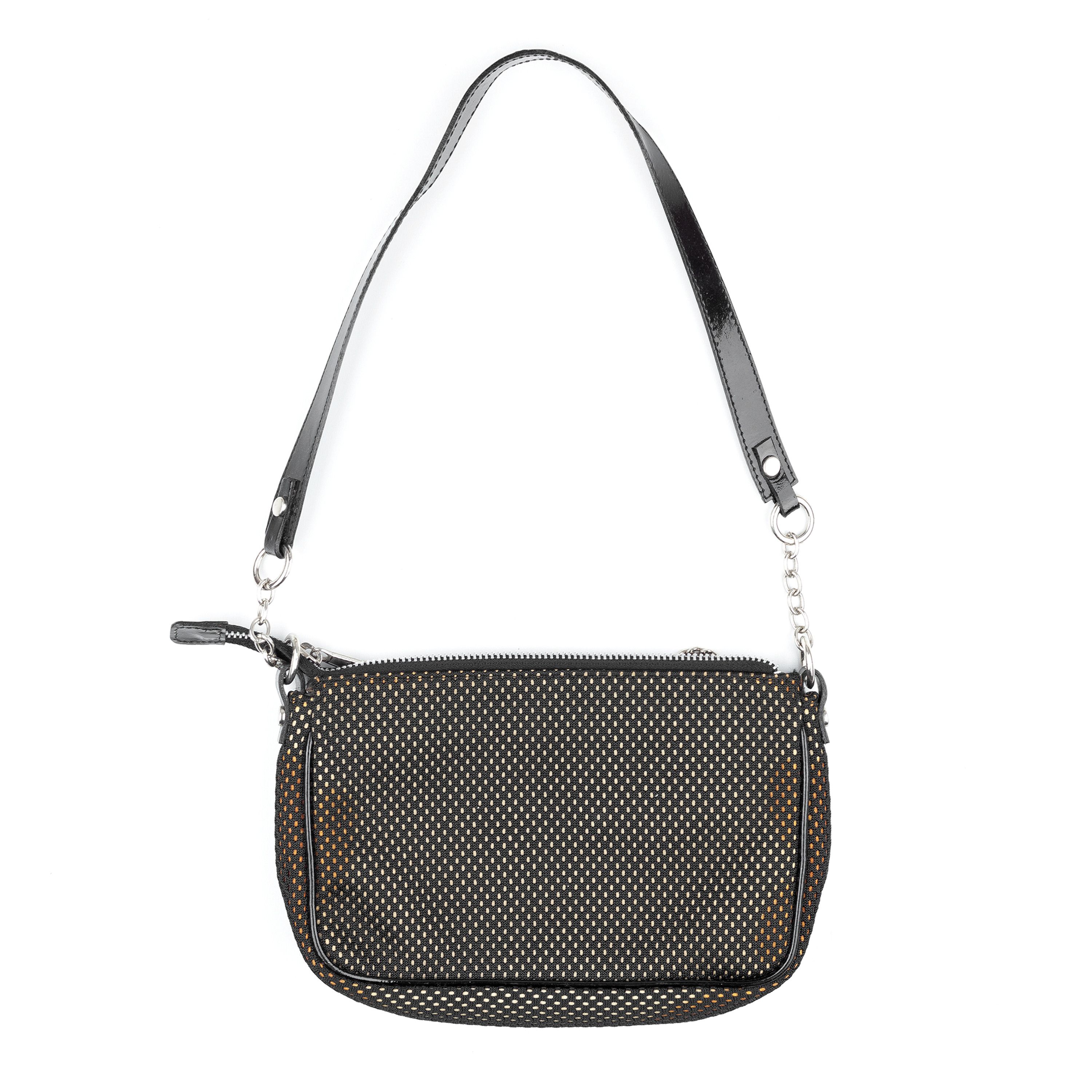 Dolce & Gabbana Dolce & Gabbana Nylon Vintage Black Baguette Bag Size ONE SIZE - 3 Thumbnail