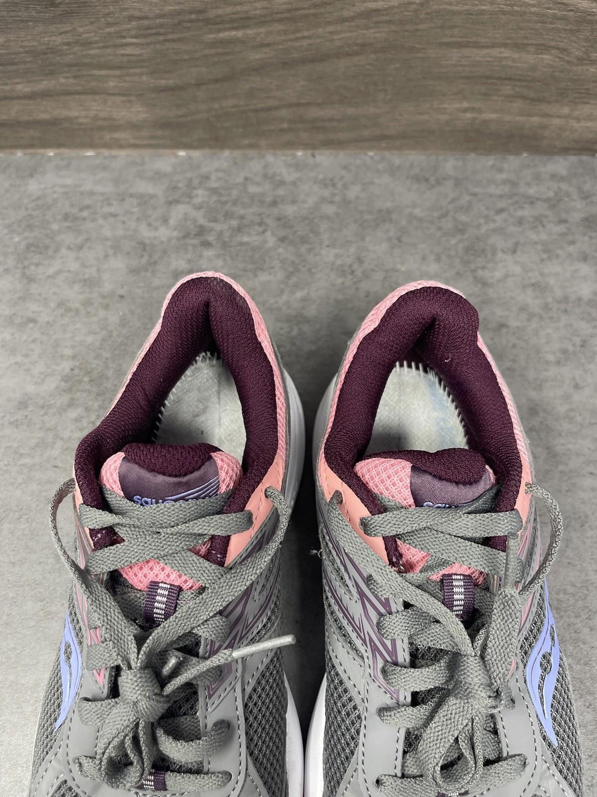 Saucony Saucony Cohesion 14 Running Shoes Womens Size 8 Grey Purple Size US 8 / IT 38 - 9 Thumbnail
