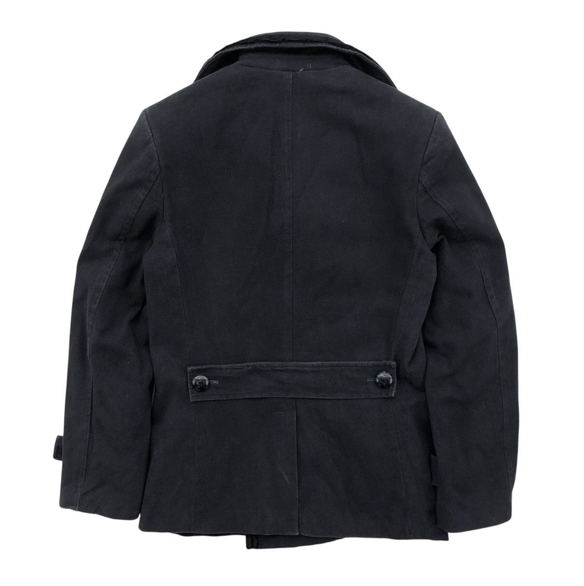 Bottega Veneta Bottega Veneta Double Breasted Cotton/Silk Coat Jacket Size US M / EU 48-50 / 2 - 2 Thumbnail
