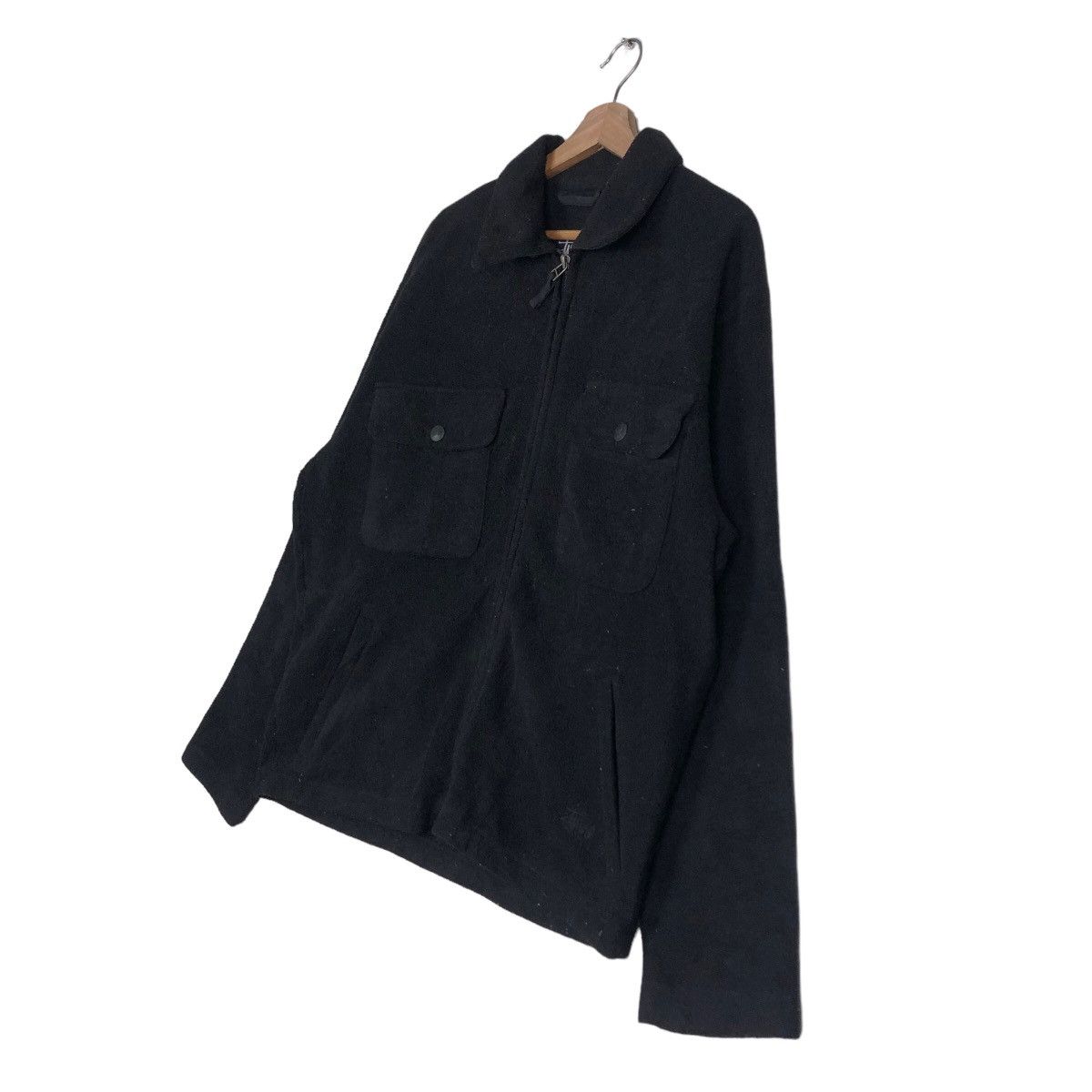 Stussy 🔥Vintage Stussy Zipper Jacket Big Pocket Biker Wear Size US M / EU 48-50 / 2 - 2 Thumbnail