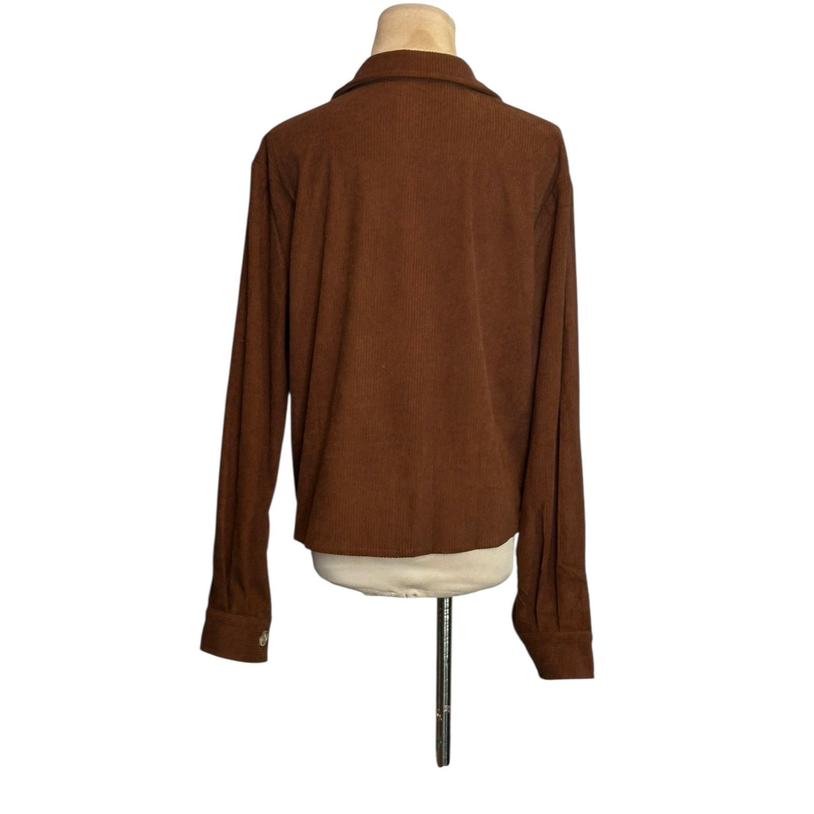 Zeagoo Zeagoo corduroy long sleeves button shacket size Medium Size M / US 6-8 / IT 42-44 - 10 Thumbnail