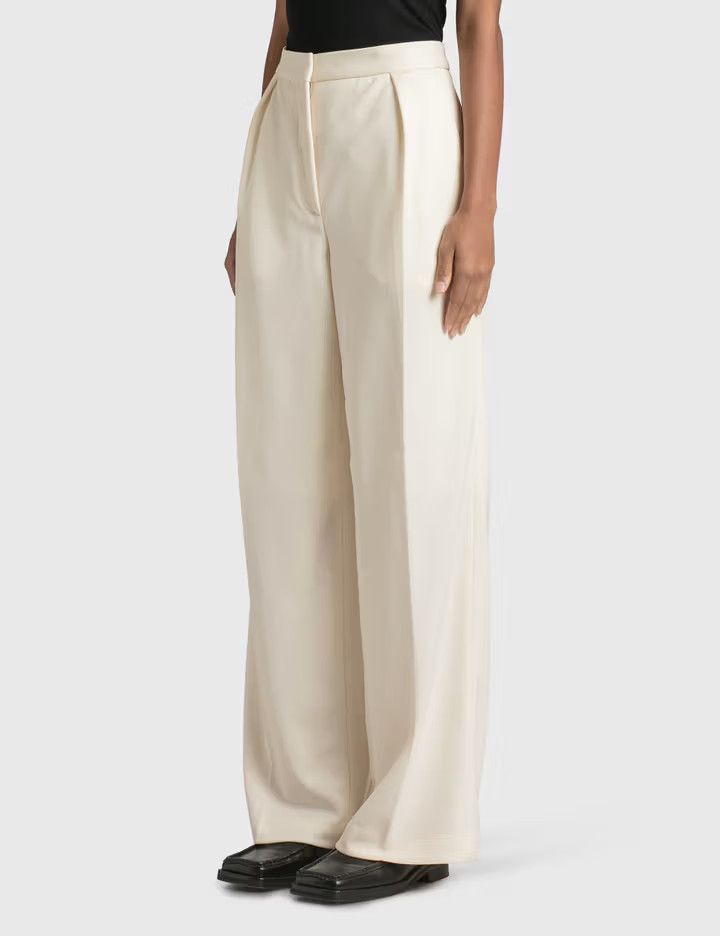 Palm Angels o1y1125 Casual Pant in Ivory Size 28" / US 6 / IT 42 - 2 Thumbnail