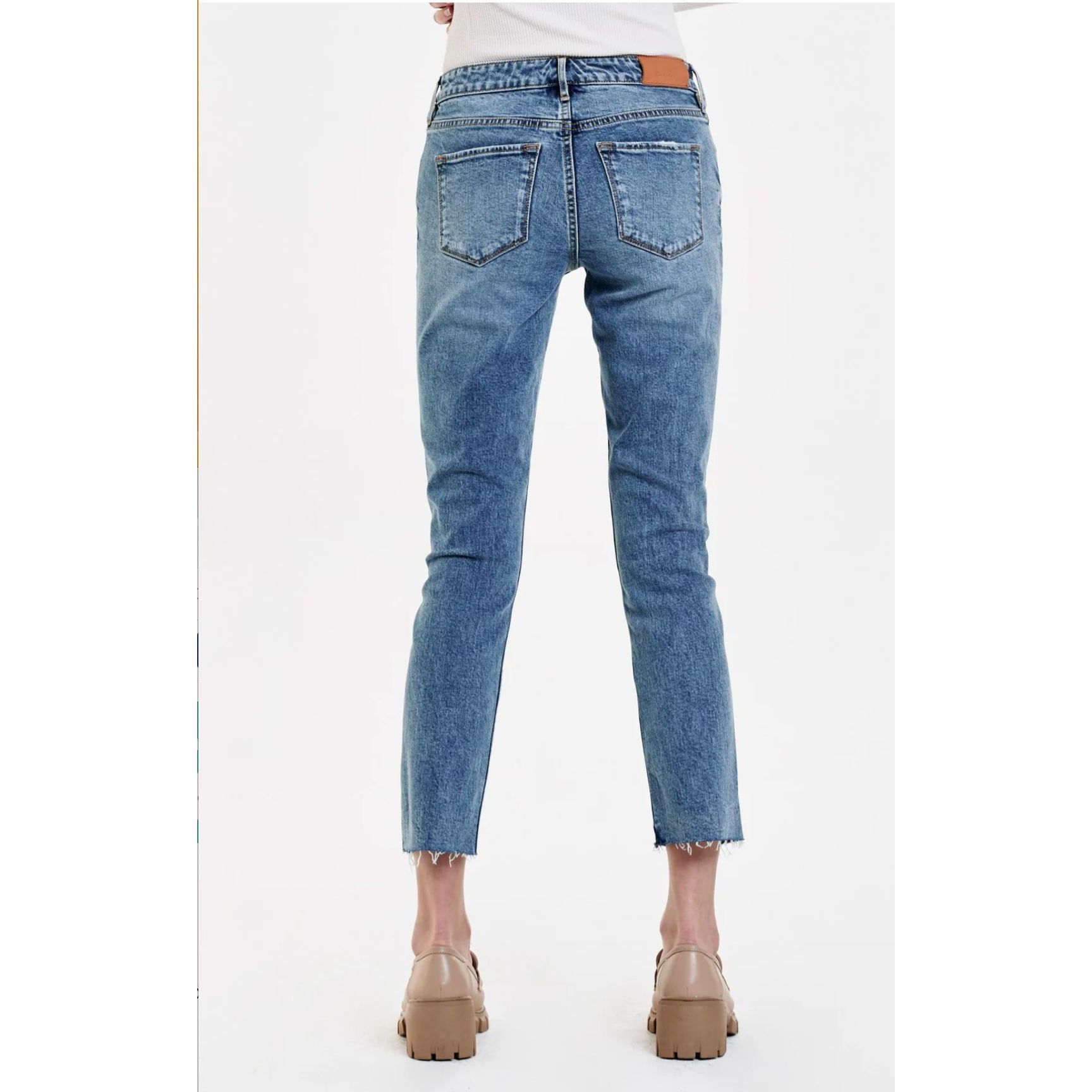 Other Dear John Blaire Straight Leg Ankle Slim Jeans in Lyon Size 31" - 5 Thumbnail