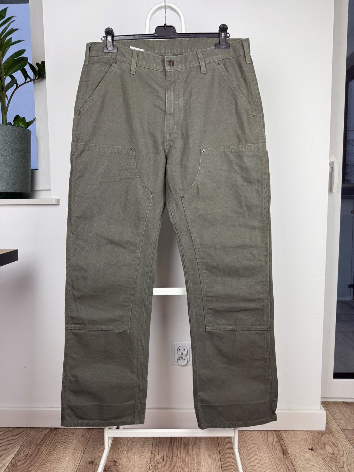 Carhartt × Vintage Distressed Carhartt Double Knee denim Size US 36 / EU 52 - 1 Thumbnail