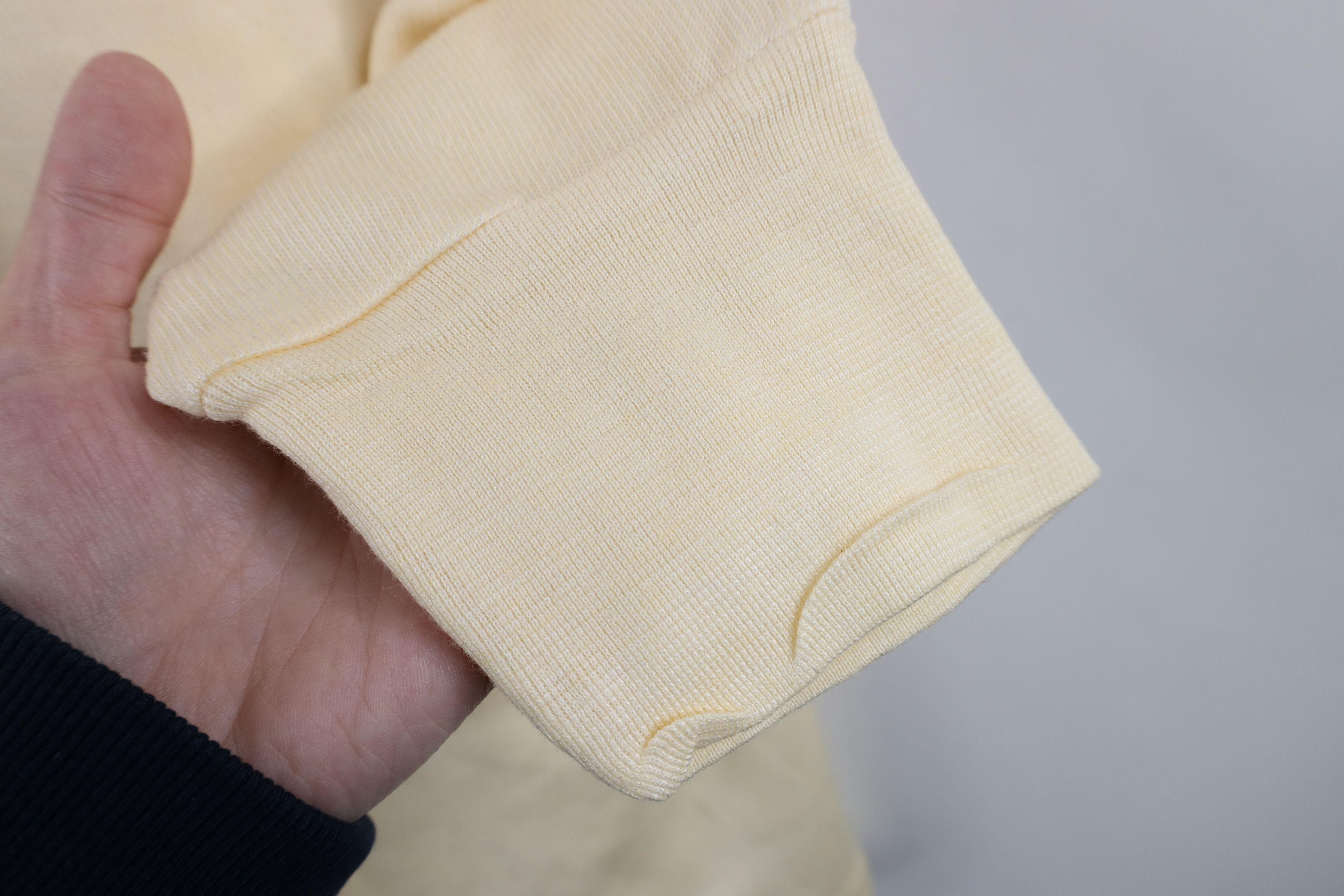 Vintage Vintage 90s Streetwear Ribbed Knit Long Sleeve T-Shirt Size US M / EU 48-50 / 2 - 8 Thumbnail