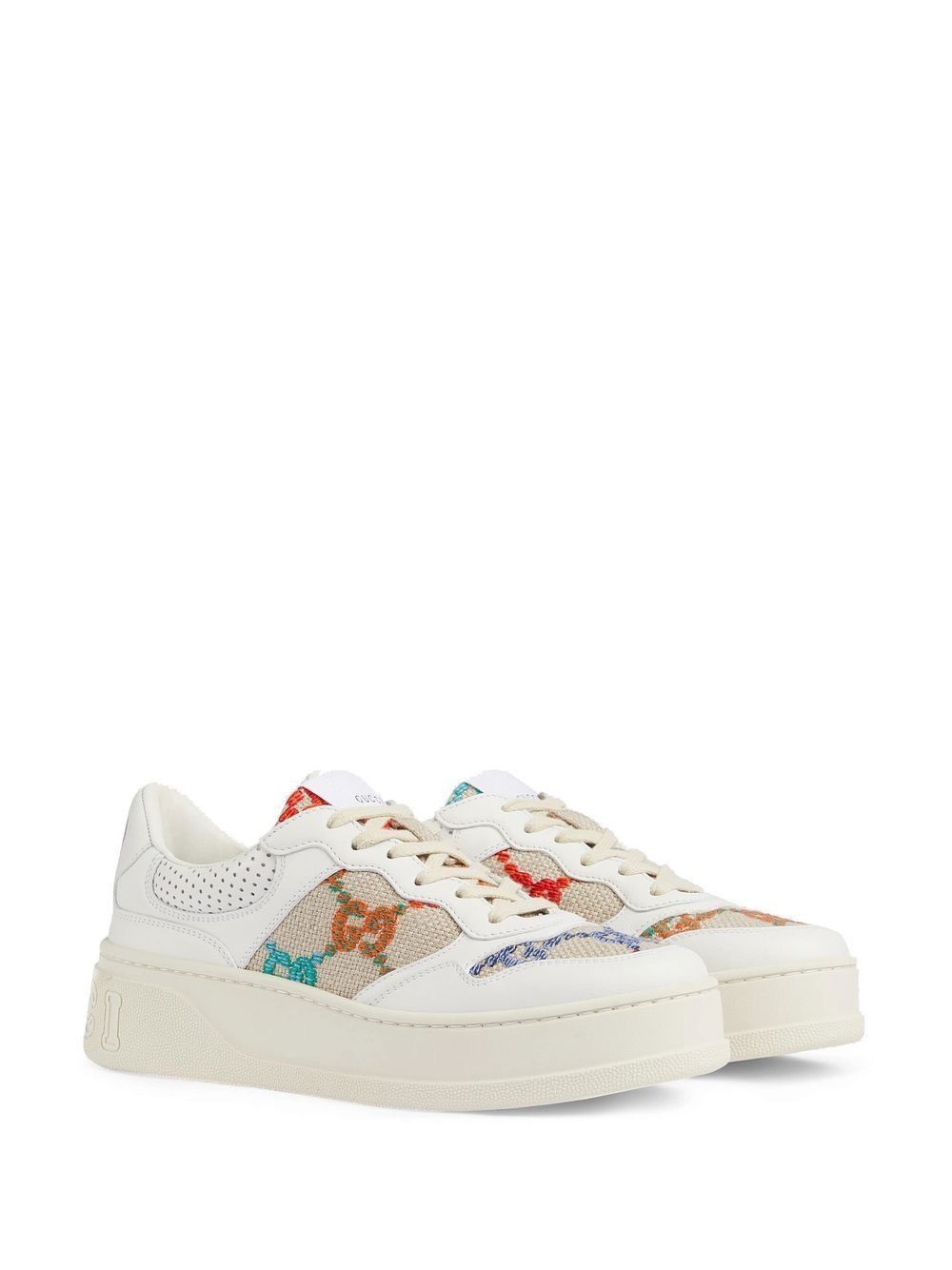 Gucci Gucci GG Sneaker Multicolor Embroidered size 41 Size US 11 / IT 41 - 2 Thumbnail