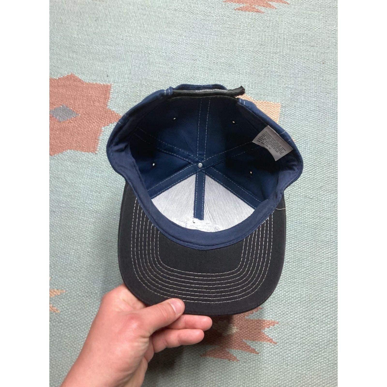 Vintage VINTAGE Scooby Doo Strapback Hat Cap Cartoon Holographic Blue Adjustable Men Size ONE SIZE - 6 Thumbnail