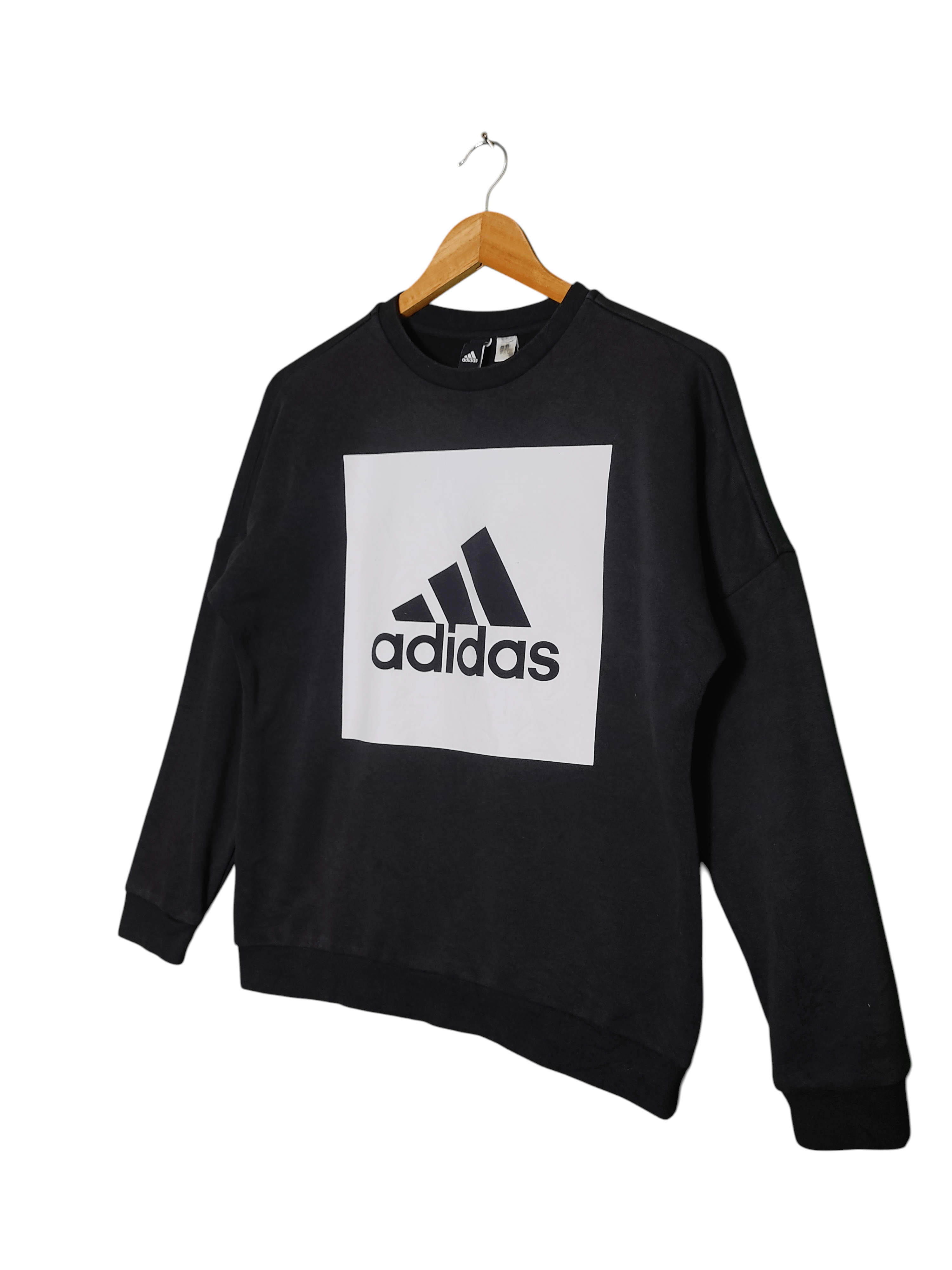 Adidas Adidas Sweatshirt with big logo Size US M / EU 48-50 / 2 - 3 Thumbnail