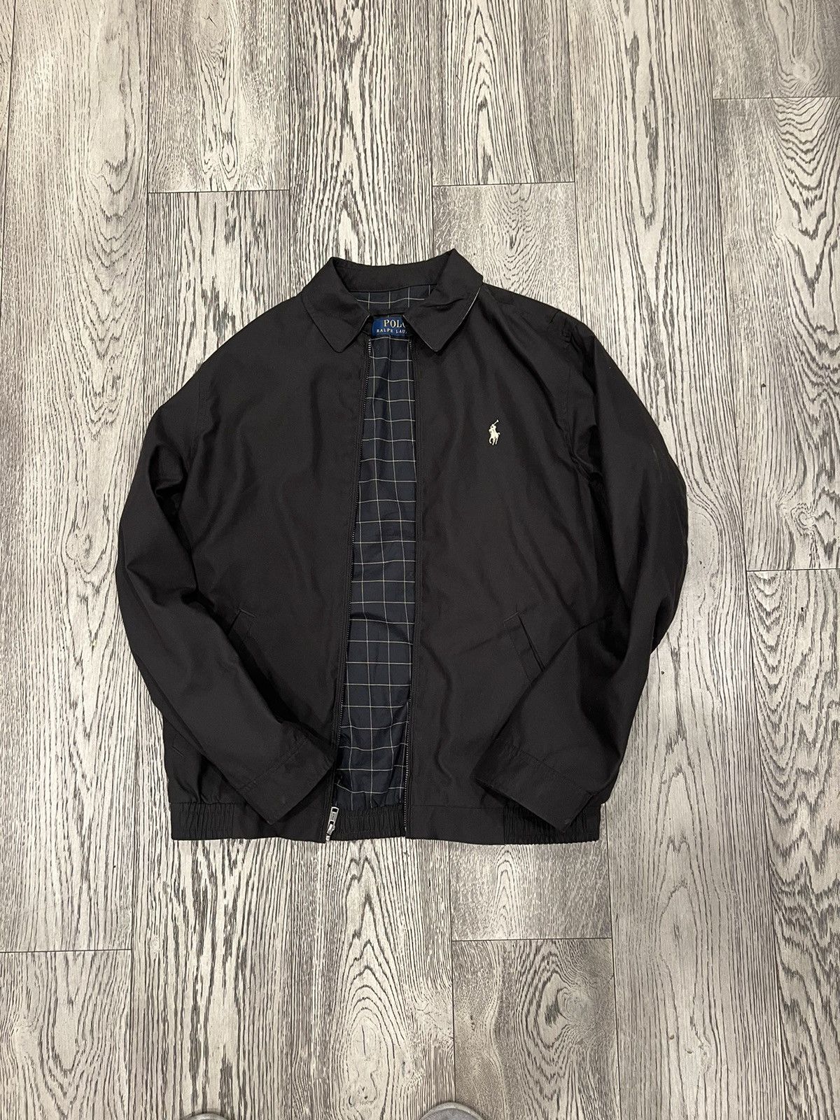 image of Polo Ralph Laurent Work Jacket in Black, Men's (Size Small)