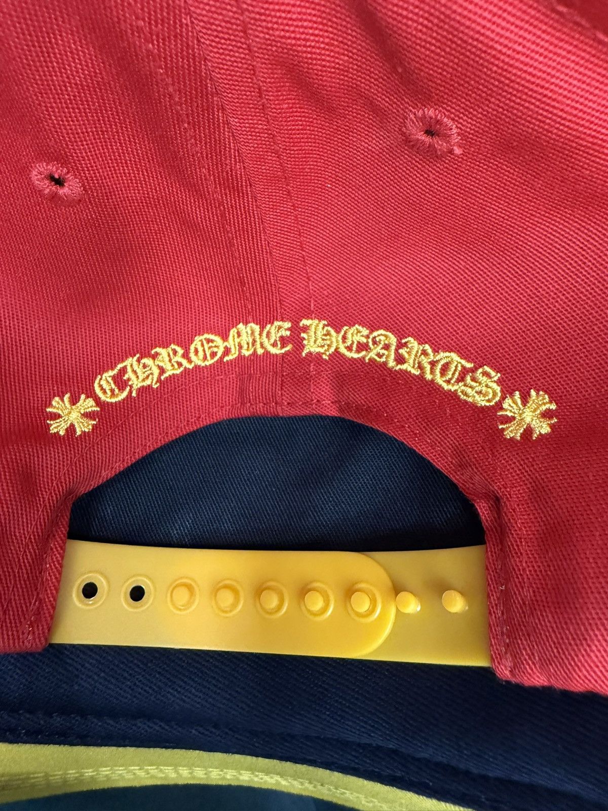 Chrome Hearts Chrome Hearts Ch Embroidered Baseball Hat Size ONE SIZE - 2 Thumbnail