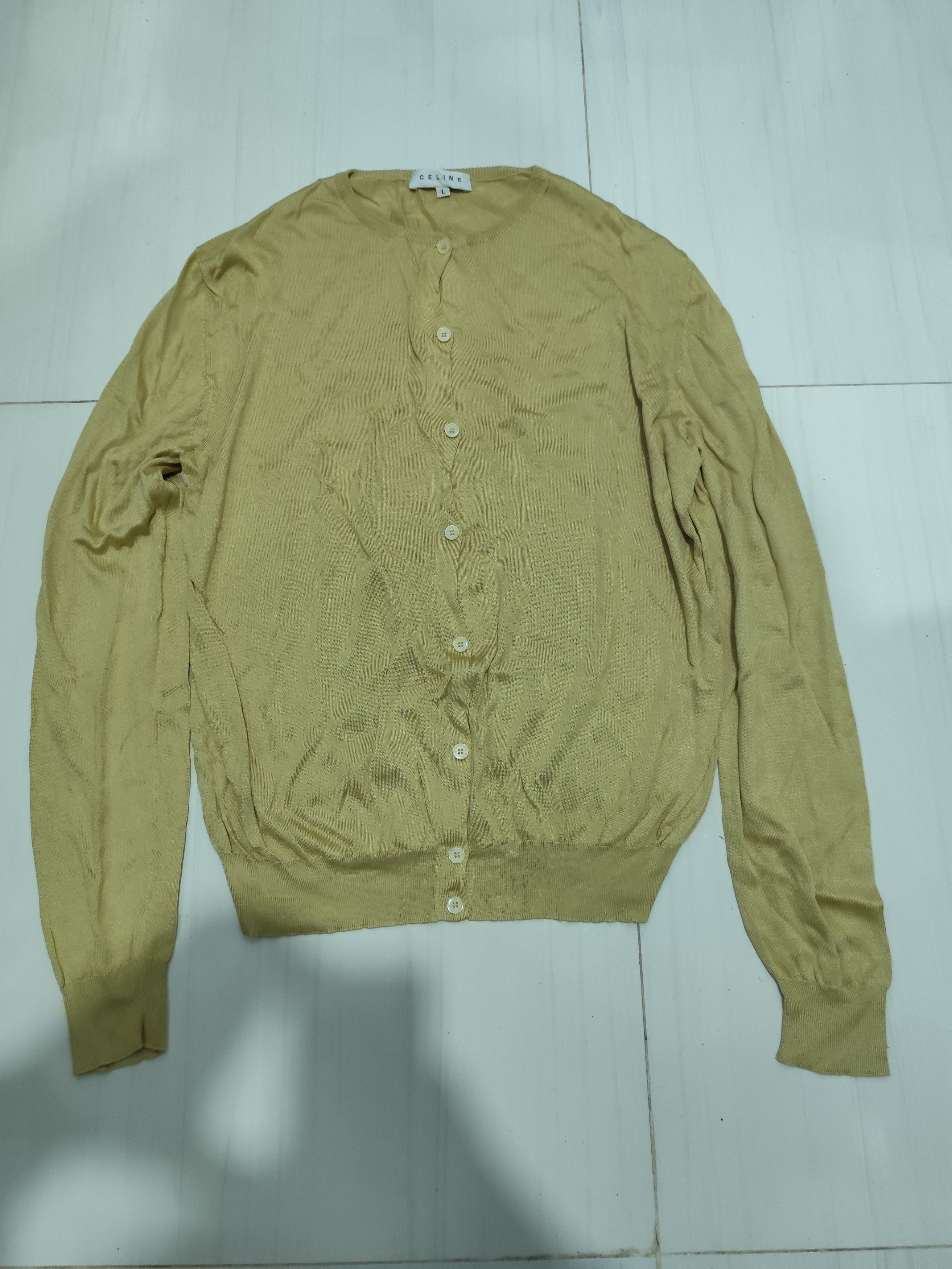 Celine Celine ensemble cardigan Size L / US 10 / IT 46 - 1 Thumbnail