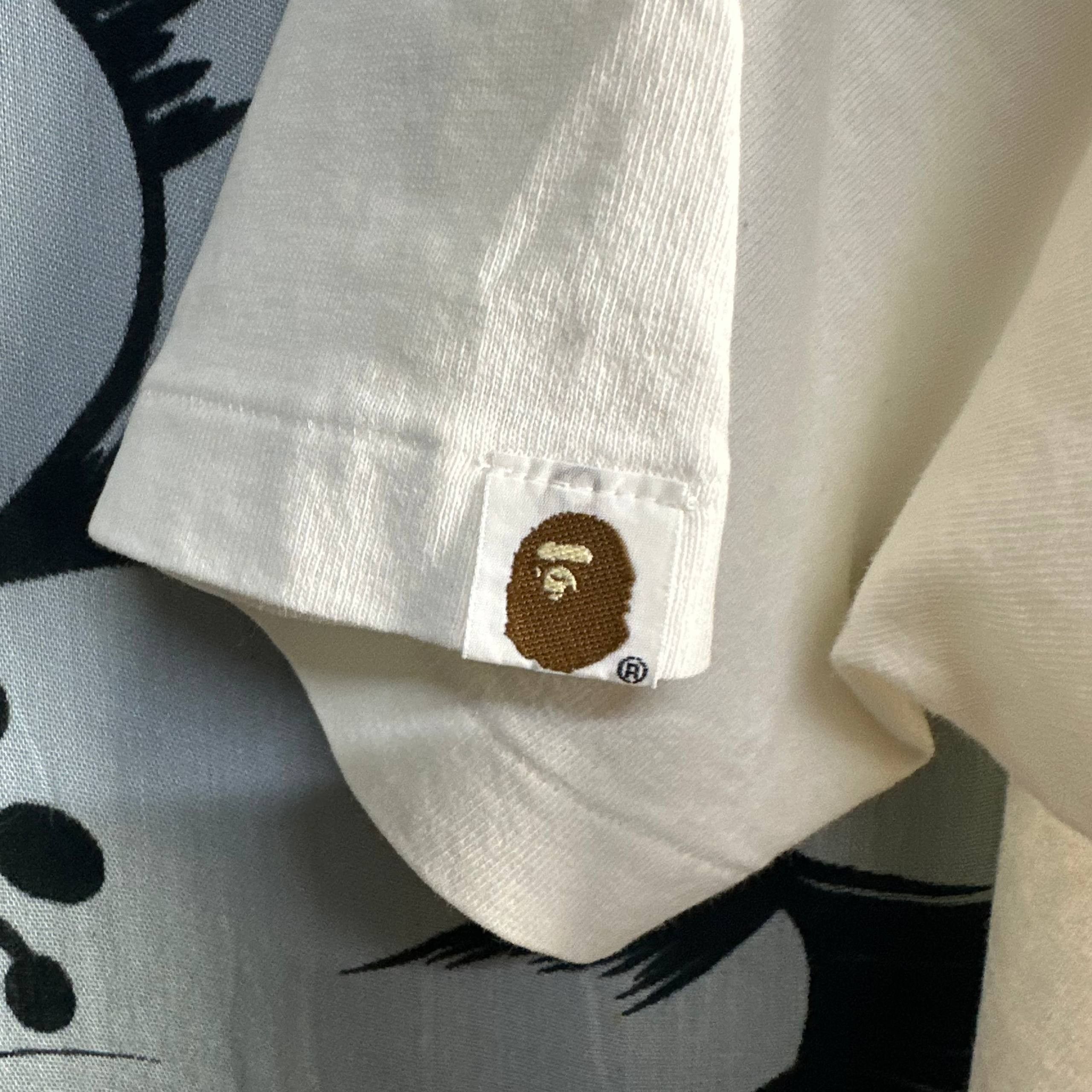 Bape Vintage Bape A Bathing Ape Busy Works T-Shirt Size US L / EU 52-54 / 3 - 6 Thumbnail