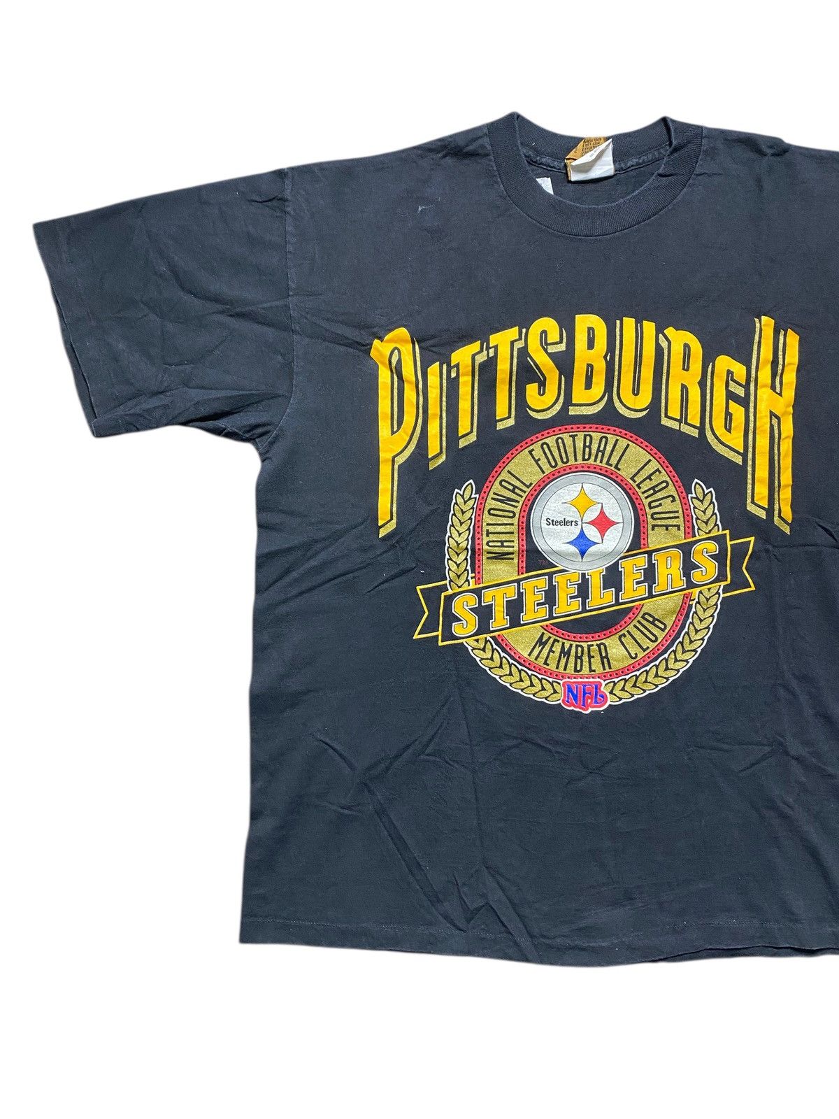 Nutmeg VINTAGE NUTMEG PITTBURGH STEELERS TSHIRT Size US L / EU 52-54 / 3 - 4 Thumbnail
