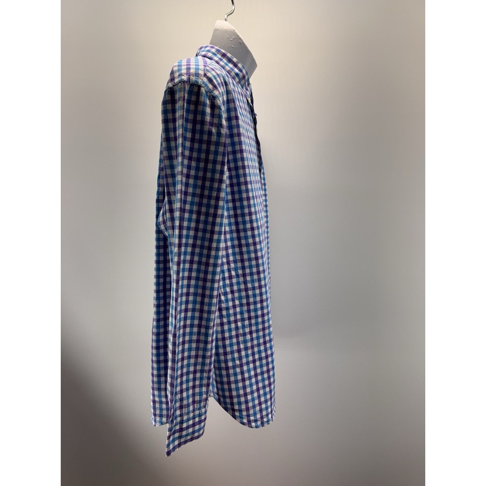Old Navy Old Navy The Classic Shirt Mens X-Large Button Up Blue Size US XL / EU 56 / 4 - 4 Thumbnail