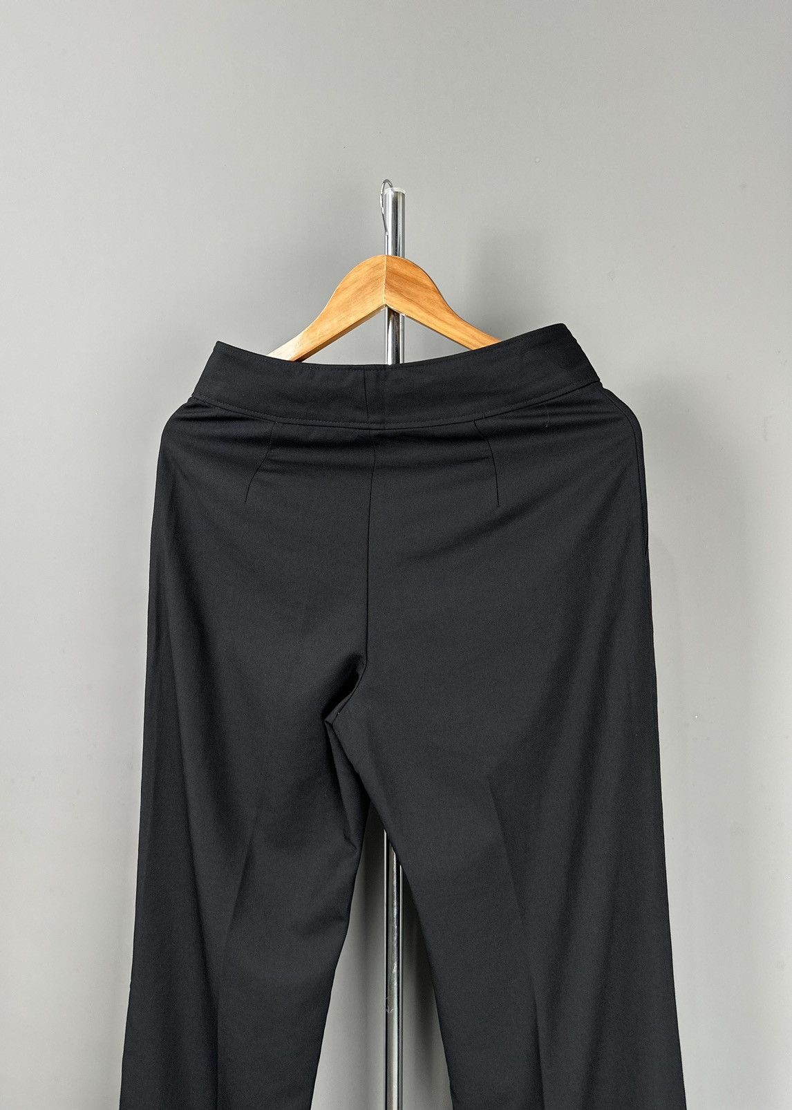 Dries Van Noten Dries Van Noten - Wool High Waisted - Cuffed Trouser Pants Size 28" / US 6 / IT 42 - 8 Thumbnail