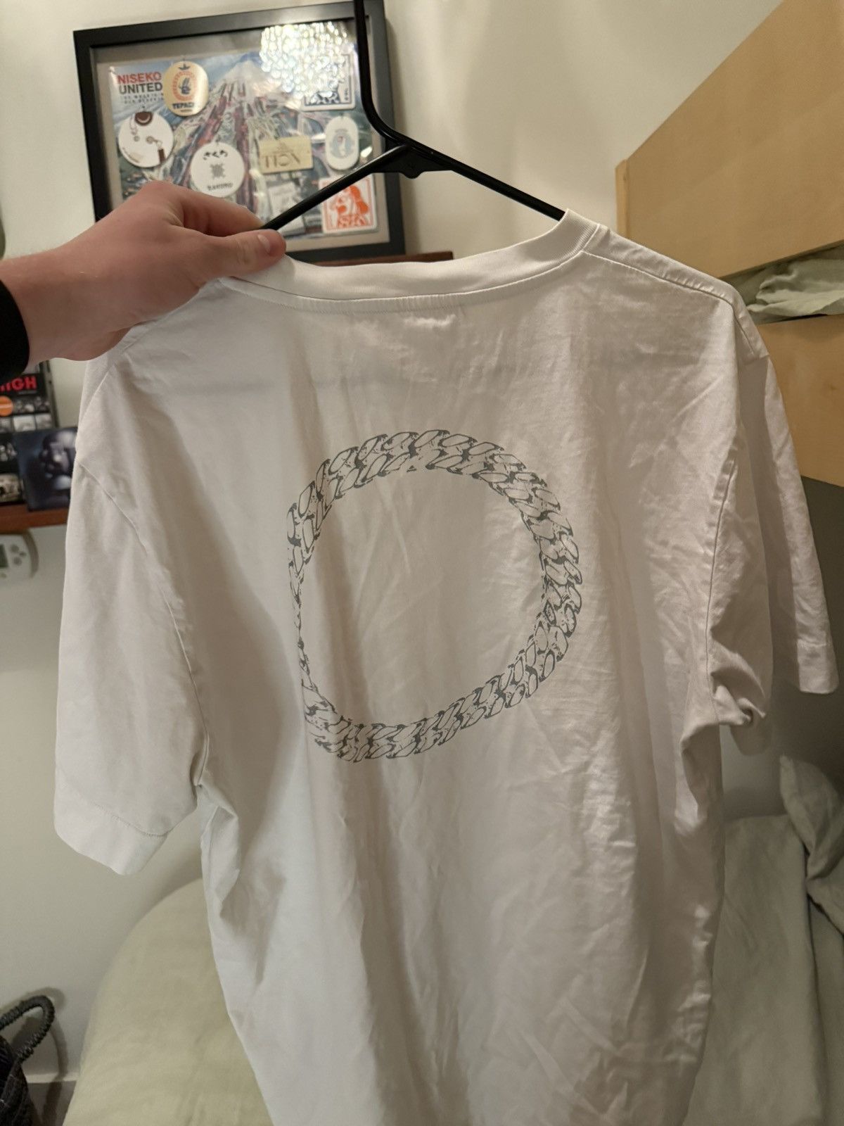 1017 ALYX 9SM Alyx Chain Circle Tee (Rare) Size US L / EU 52-54 / 3 - 4 Thumbnail