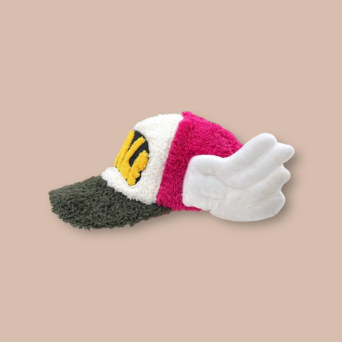 Anime Vintage 2008 Dr.Slumps "ARALE" Wings Fur Hat Size ONE SIZE - 8 Thumbnail