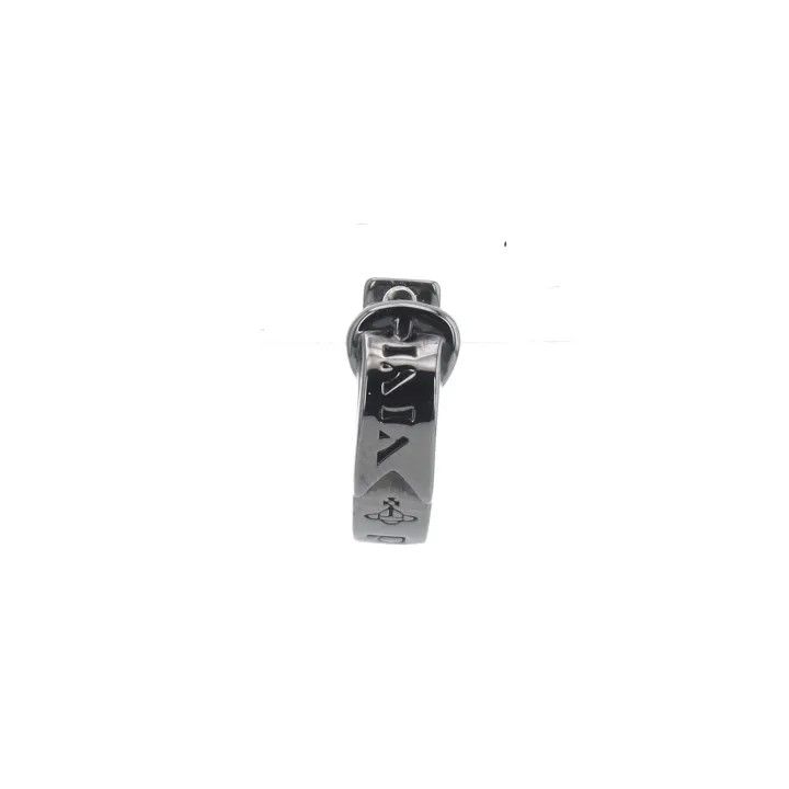 Vivienne Westwood Vivienne Westwood Brass Letter Engraved Earrings 0079 Size ONE SIZE - 1 Thumbnail
