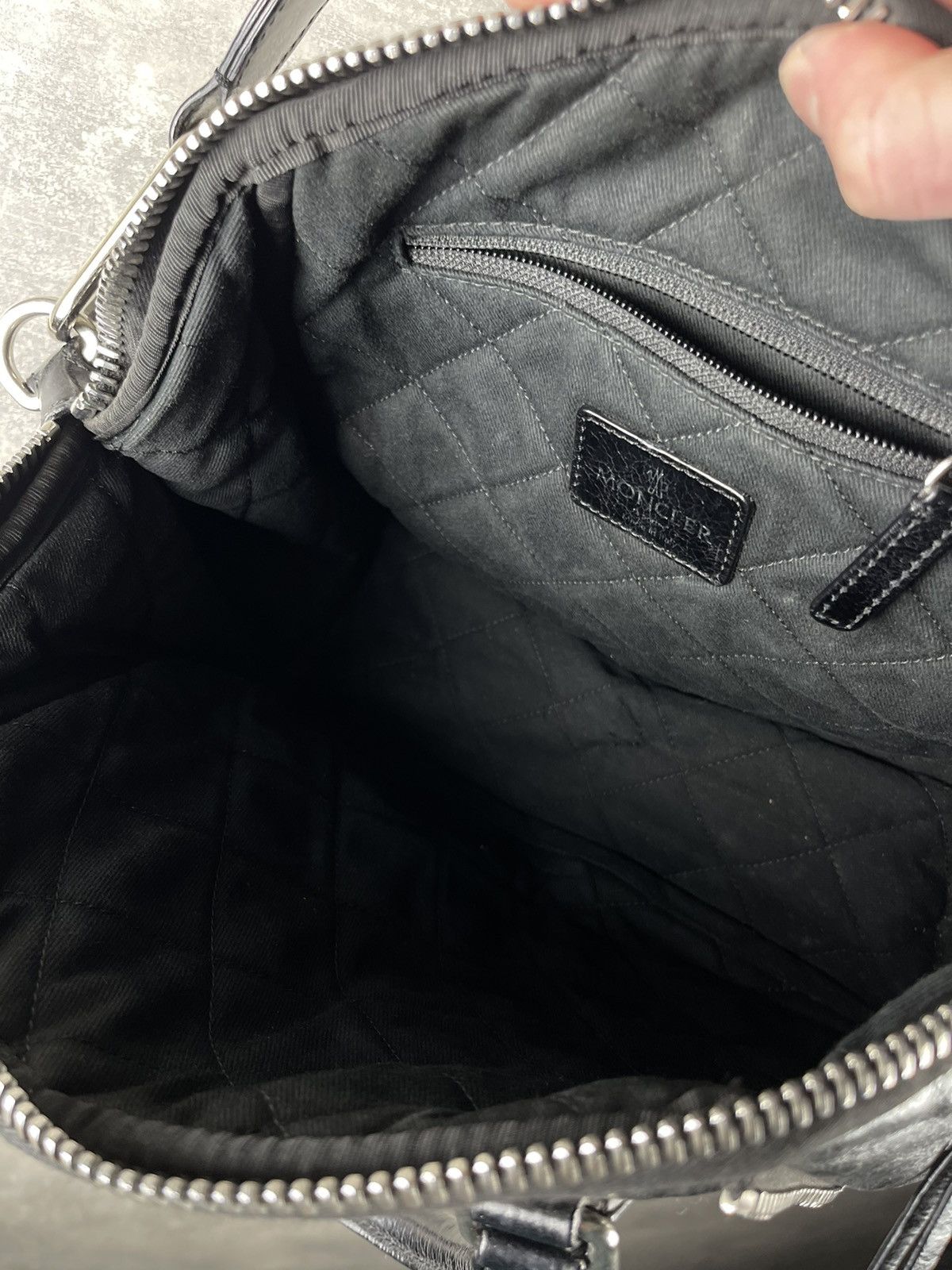 Moncler Moncler Cheryne Borsa Quilted Leather Tote CrossBody Bag Size ONE SIZE - 12 Thumbnail