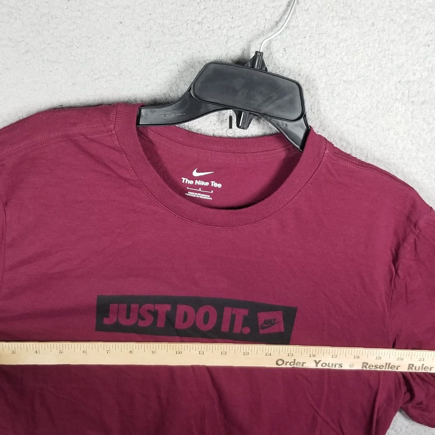 Nike VINTAGE Nike T-Shirt Men Large Short Sleeve Crew Neck Red 90s Authentic Size US L / EU 52-54 / 3 - 6 Thumbnail