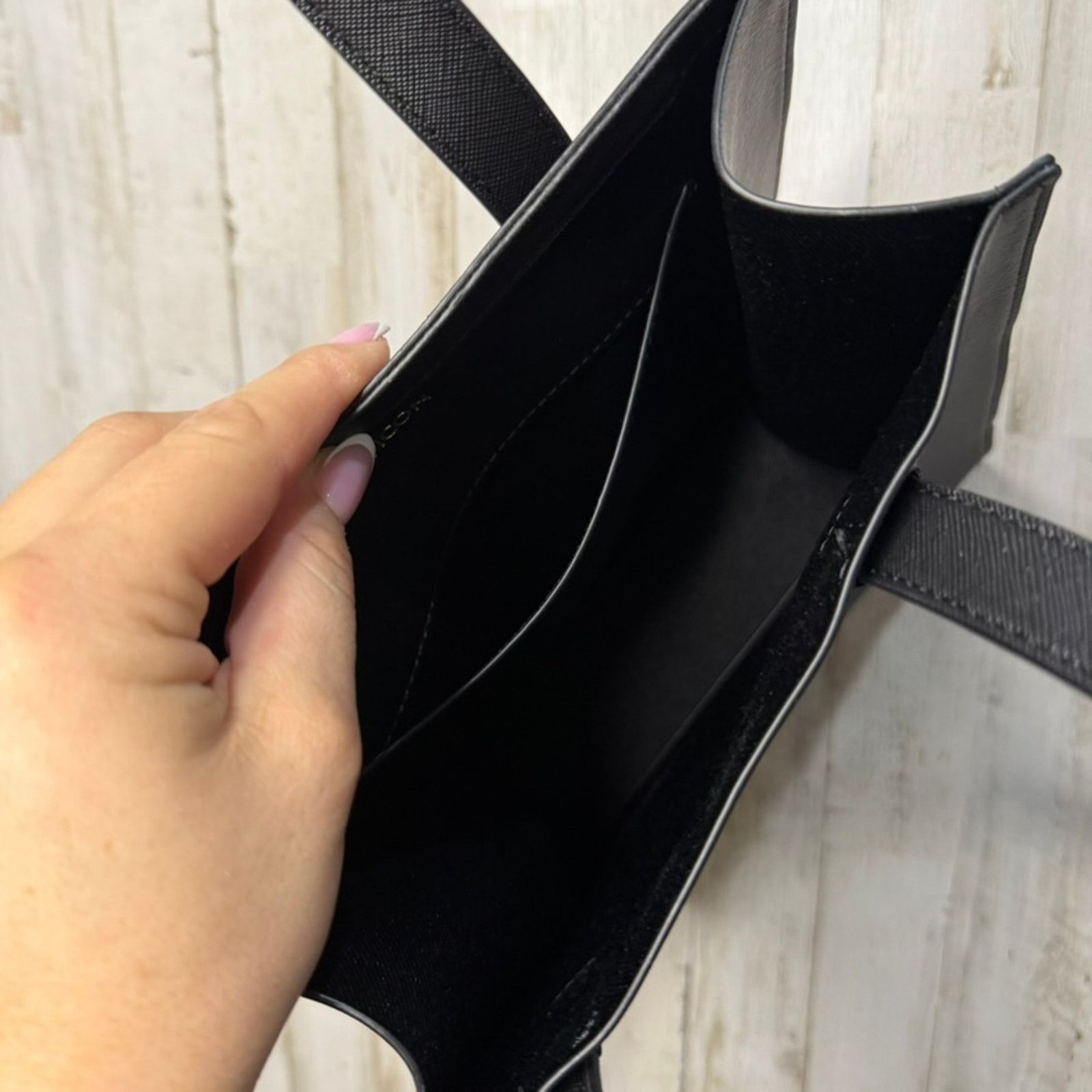 Ted Baker NWT Ted Baker London Women's Black Tote Bag "The Icon" Size ONE SIZE - 7 Thumbnail
